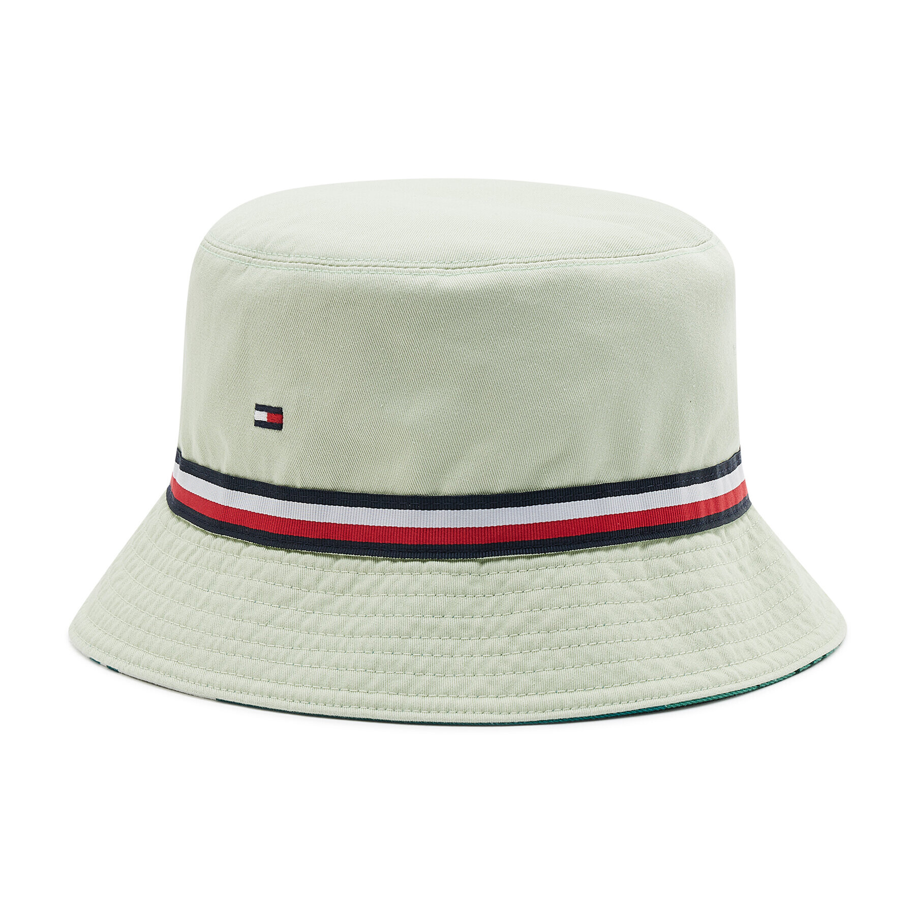 Tommy Hilfiger Pălărie Soft Flag Bucket AM0AM08620 Verde - Pled.ro