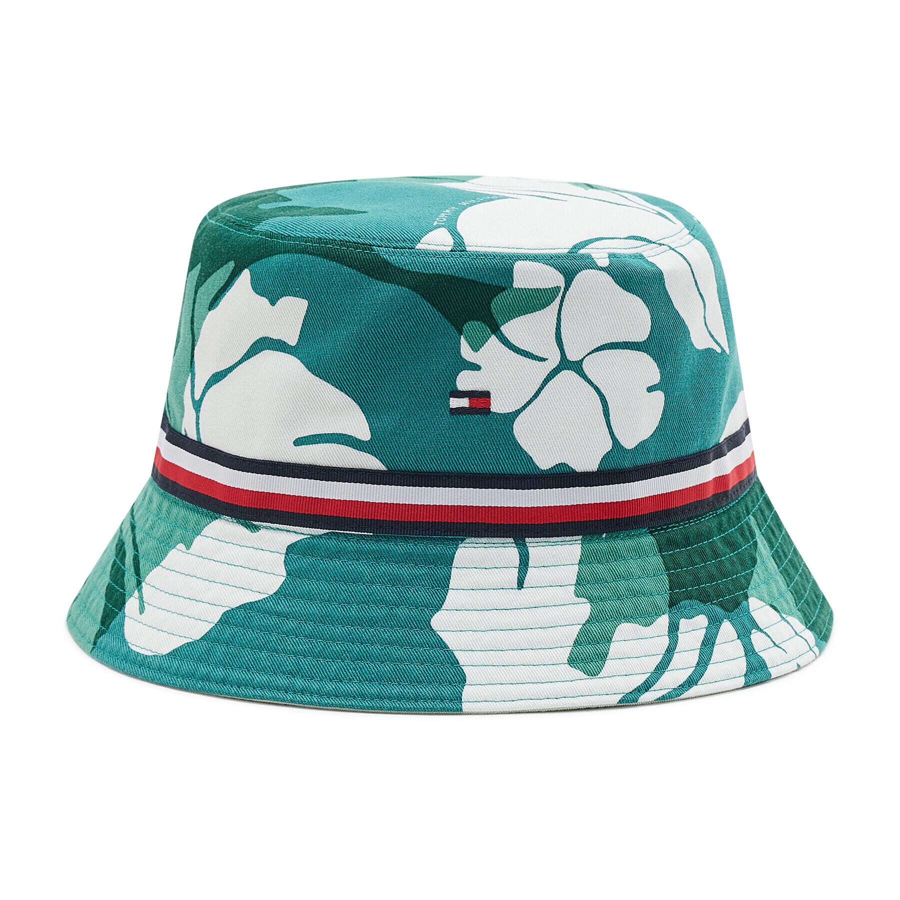 Tommy Hilfiger Pălărie Soft Flag Bucket AM0AM08620 Verde - Pled.ro