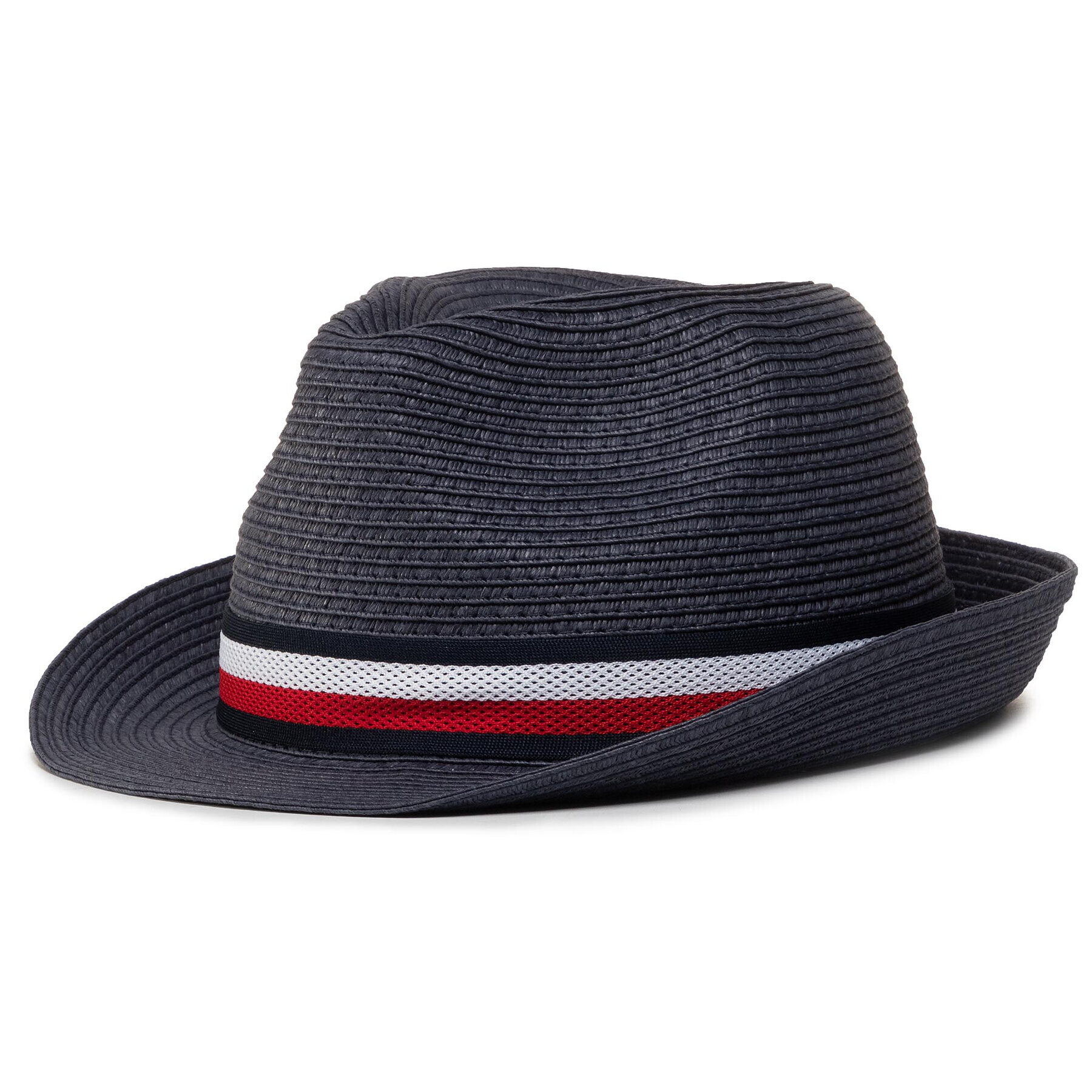 Tommy Hilfiger Pălărie Straw Hat AM0AM057600 Bleumarin - Pled.ro