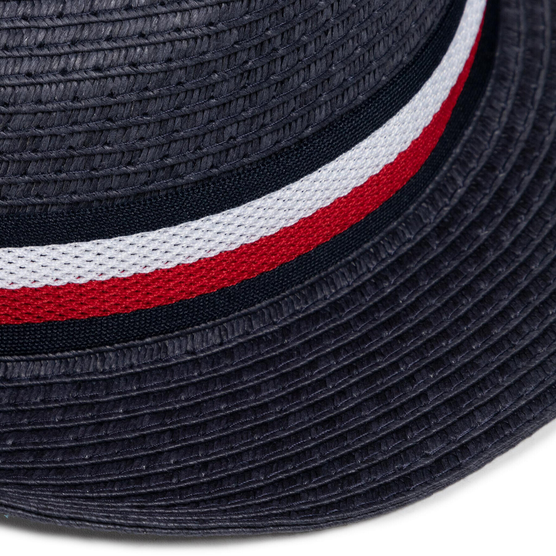 Tommy Hilfiger Pălărie Straw Hat AM0AM057600 Bleumarin - Pled.ro