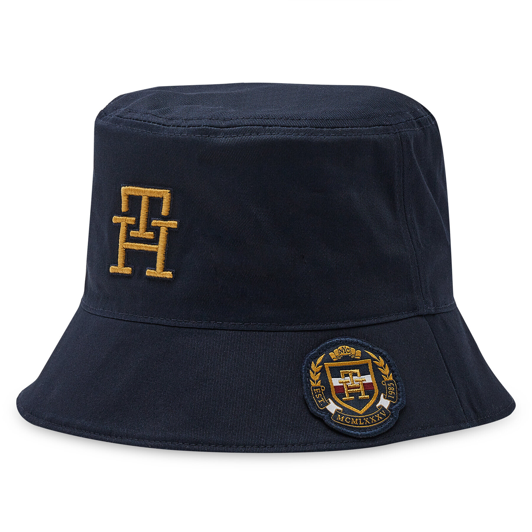 Tommy Hilfiger Pălărie Th New Prep Badge Bucket AM0AM10779 Bleumarin - Pled.ro