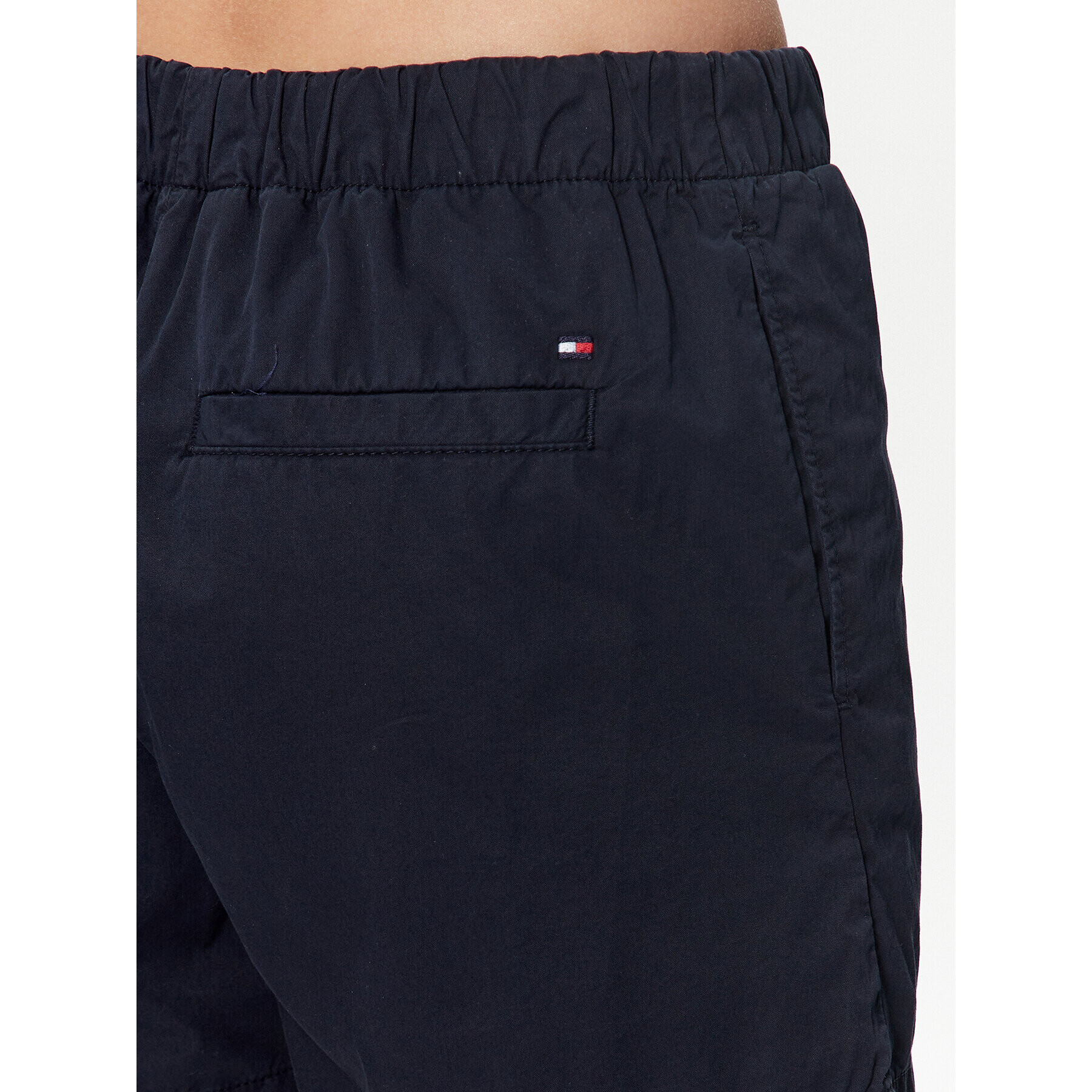 Tommy Hilfiger Pantalon scurți din material 1985 WW0WW38729 Bleumarin Regular Fit - Pled.ro