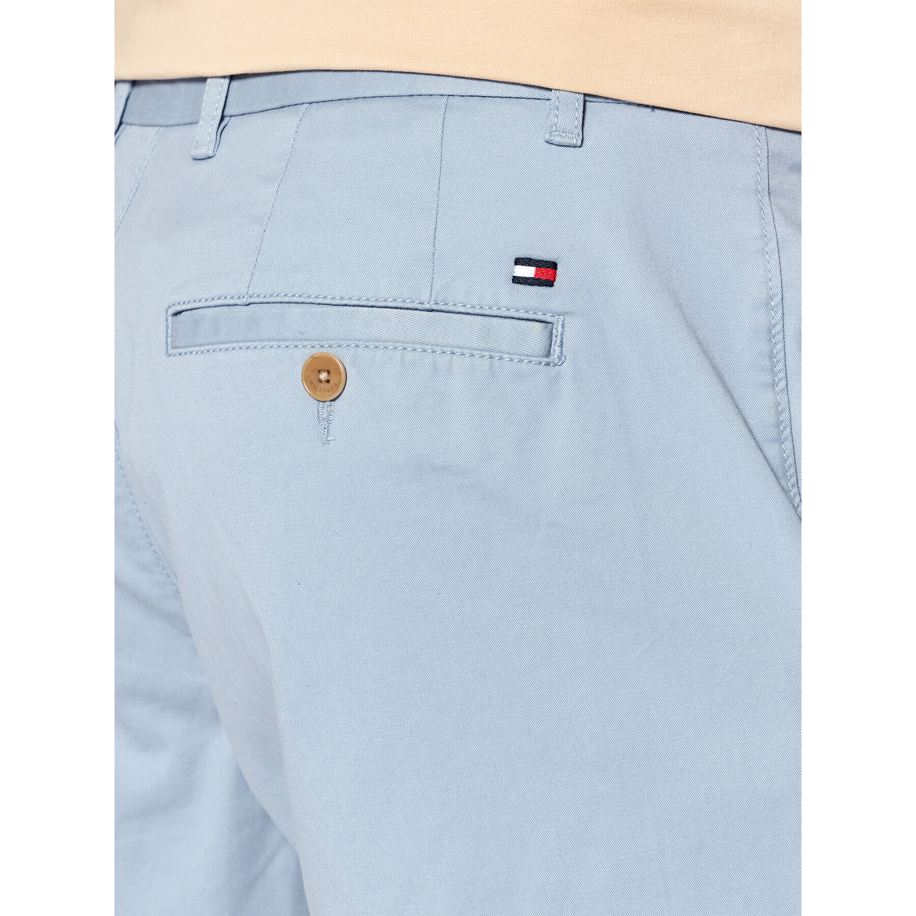 Tommy Hilfiger Pantalon scurți din material Brooklyn MW0MW23563 Albastru Regular Fit - Pled.ro