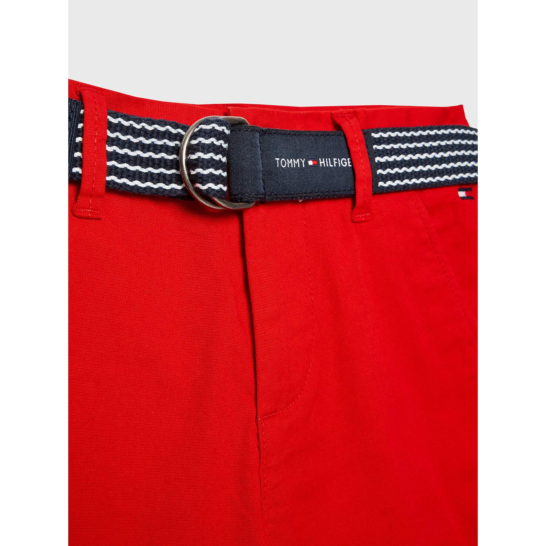 Tommy Hilfiger Pantalon scurți din material Essential KB0KB08127 D Roșu Slim Fit - Pled.ro