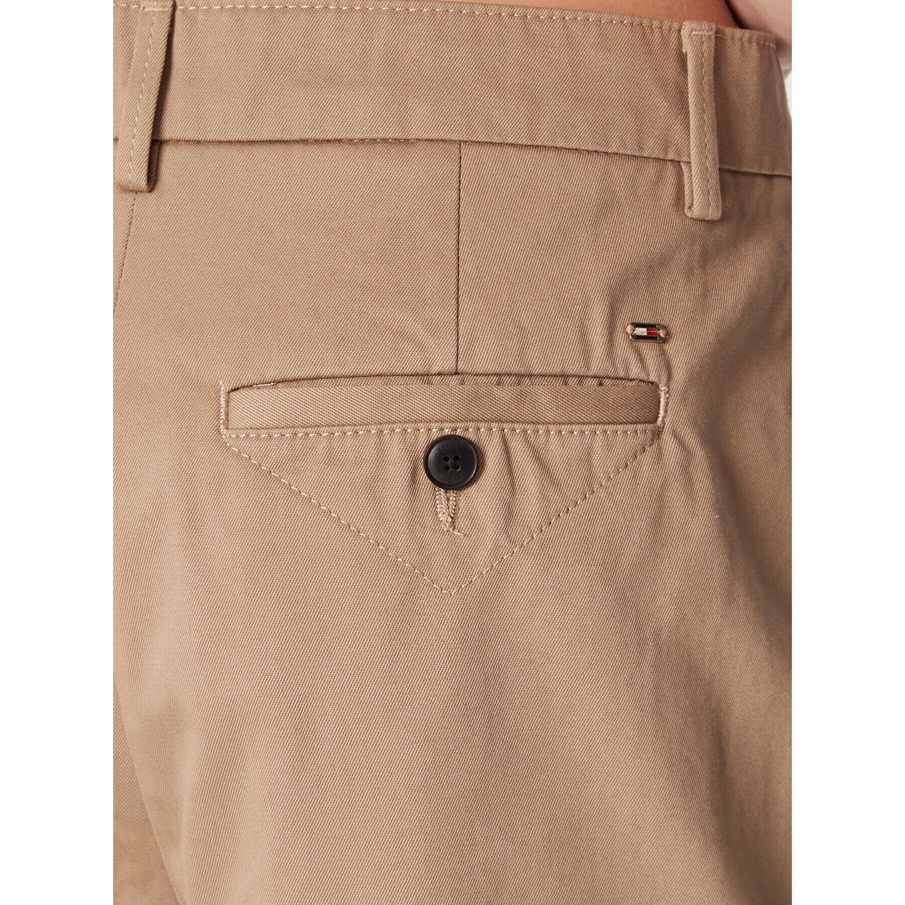 Tommy Hilfiger Pantaloni chino Balloon WW0WW37087 Bej Relaxed Fit - Pled.ro