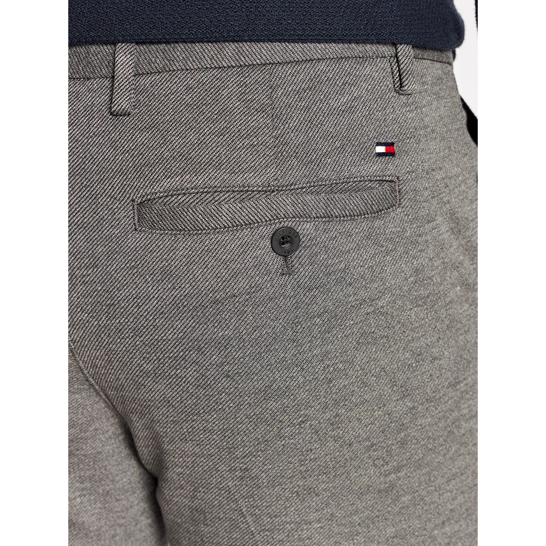 Tommy Hilfiger Pantaloni chino Bleecker MW0MW26607 Gri Slim Fit - Pled.ro