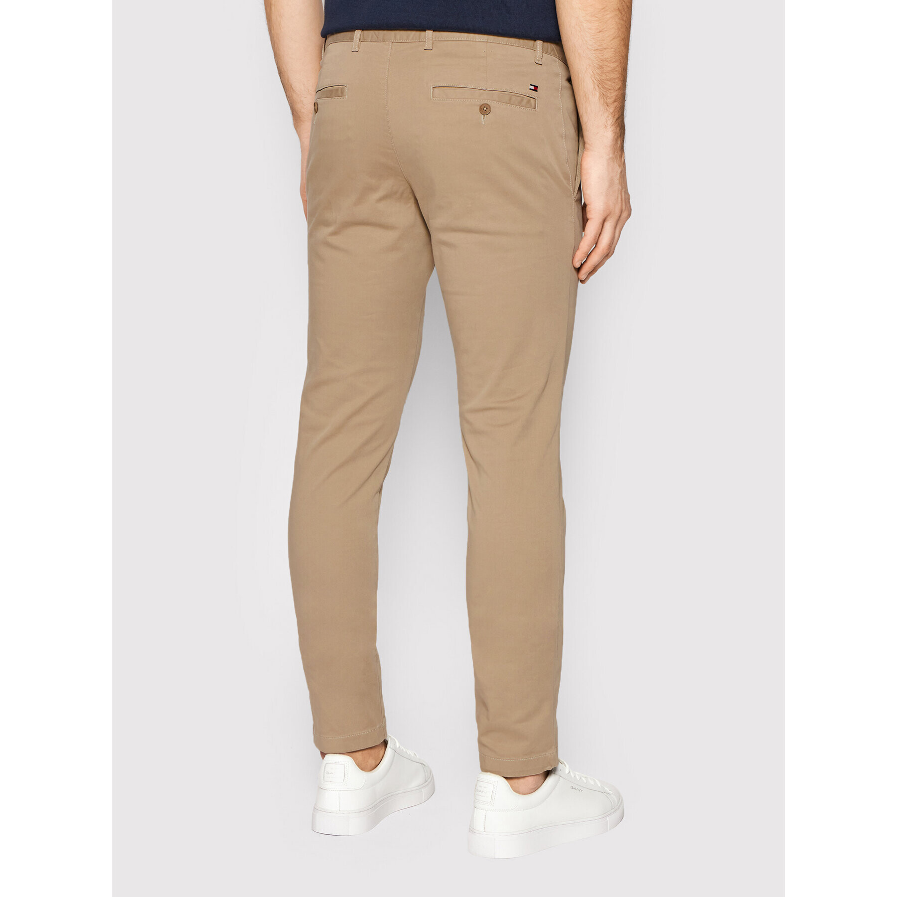 Tommy Hilfiger Pantaloni chino Core Bleecker MW0MW20968 Bej Slim Fit - Pled.ro