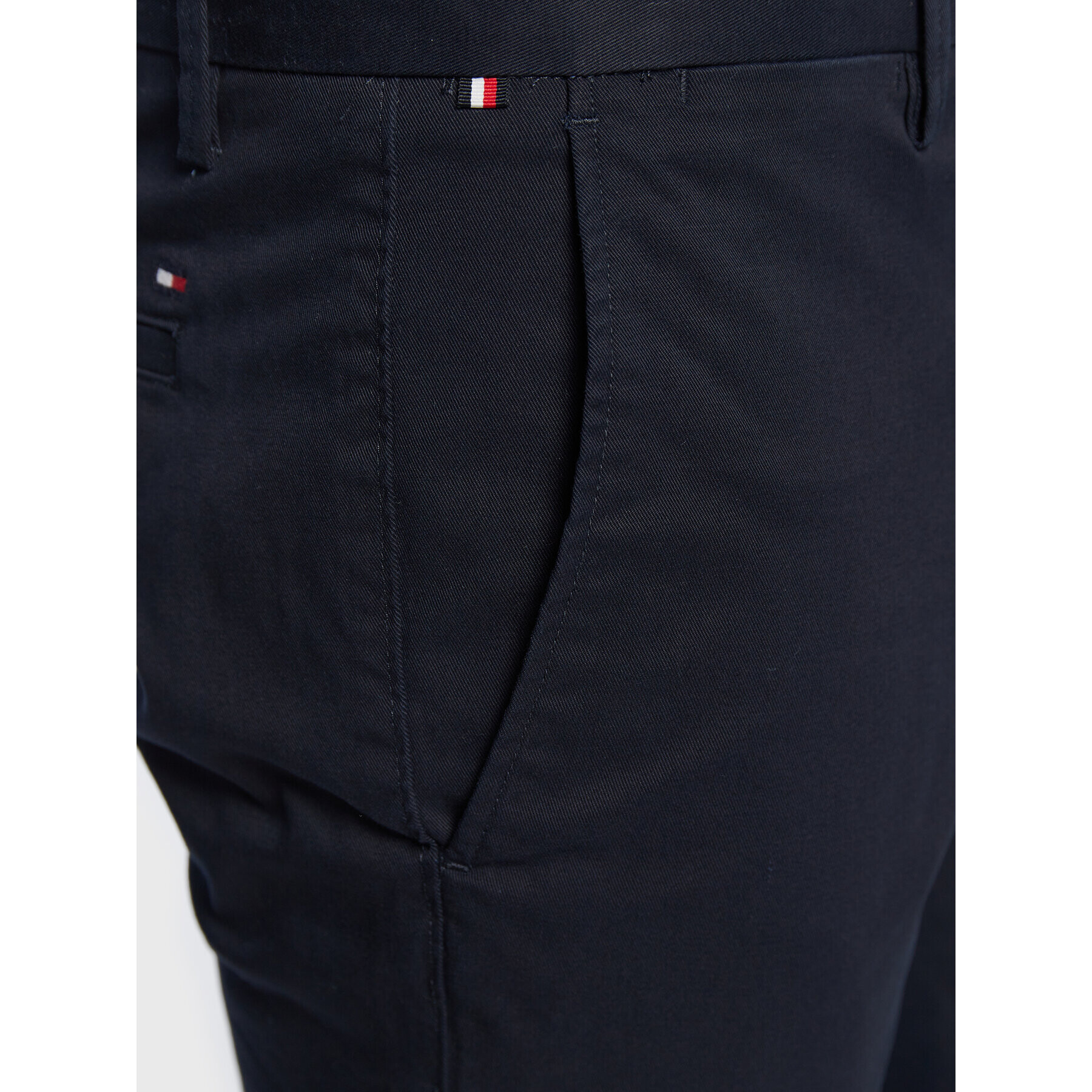 Tommy Hilfiger Pantaloni chino Core Bleecker MW0MW28883 Bleumarin Slim Fit - Pled.ro