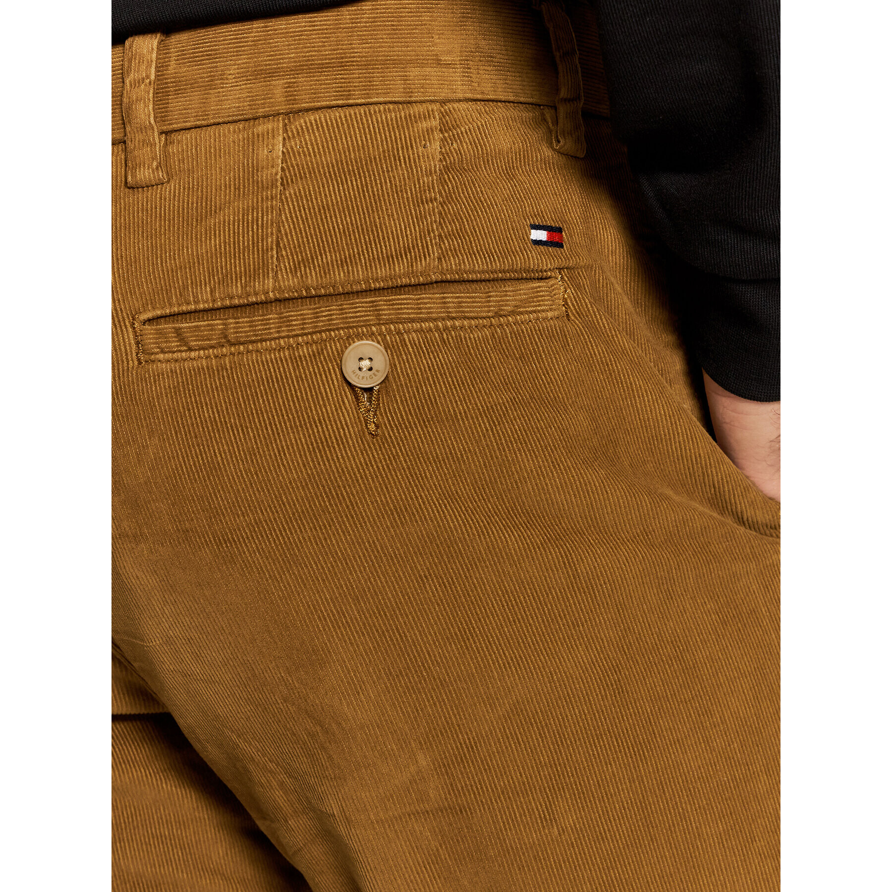 Tommy Hilfiger Pantaloni chino Denton MW0MW19889 Maro Straight Fit - Pled.ro