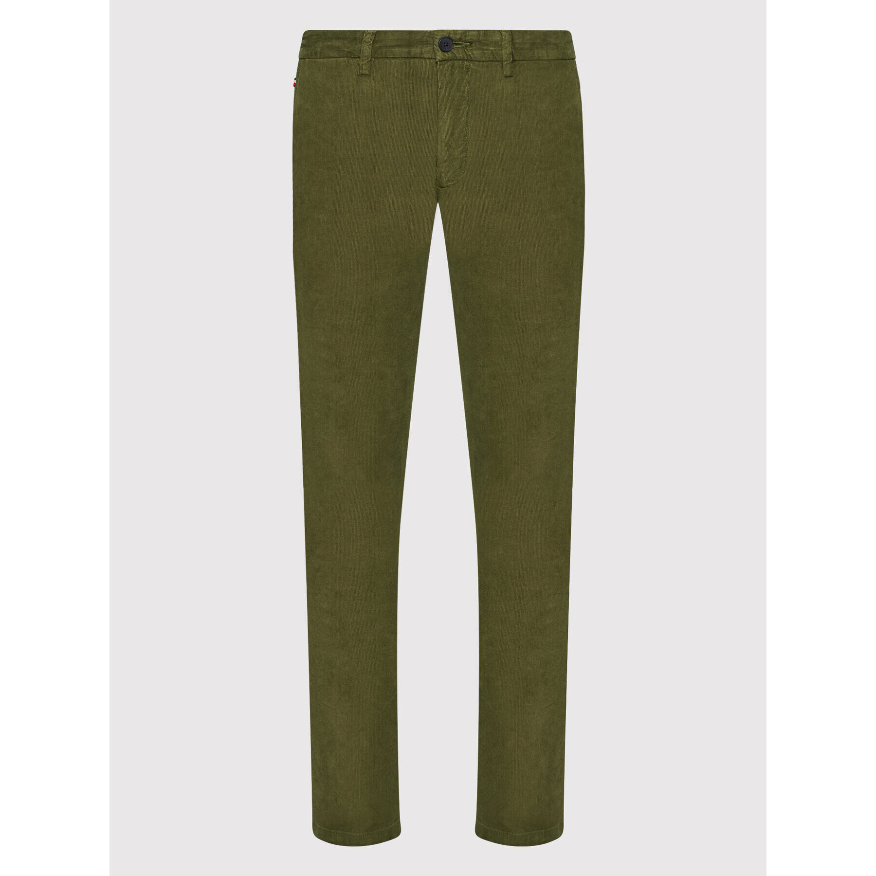 Tommy Hilfiger Pantaloni chino Denton MW0MW19889 Verde Straight Fit - Pled.ro