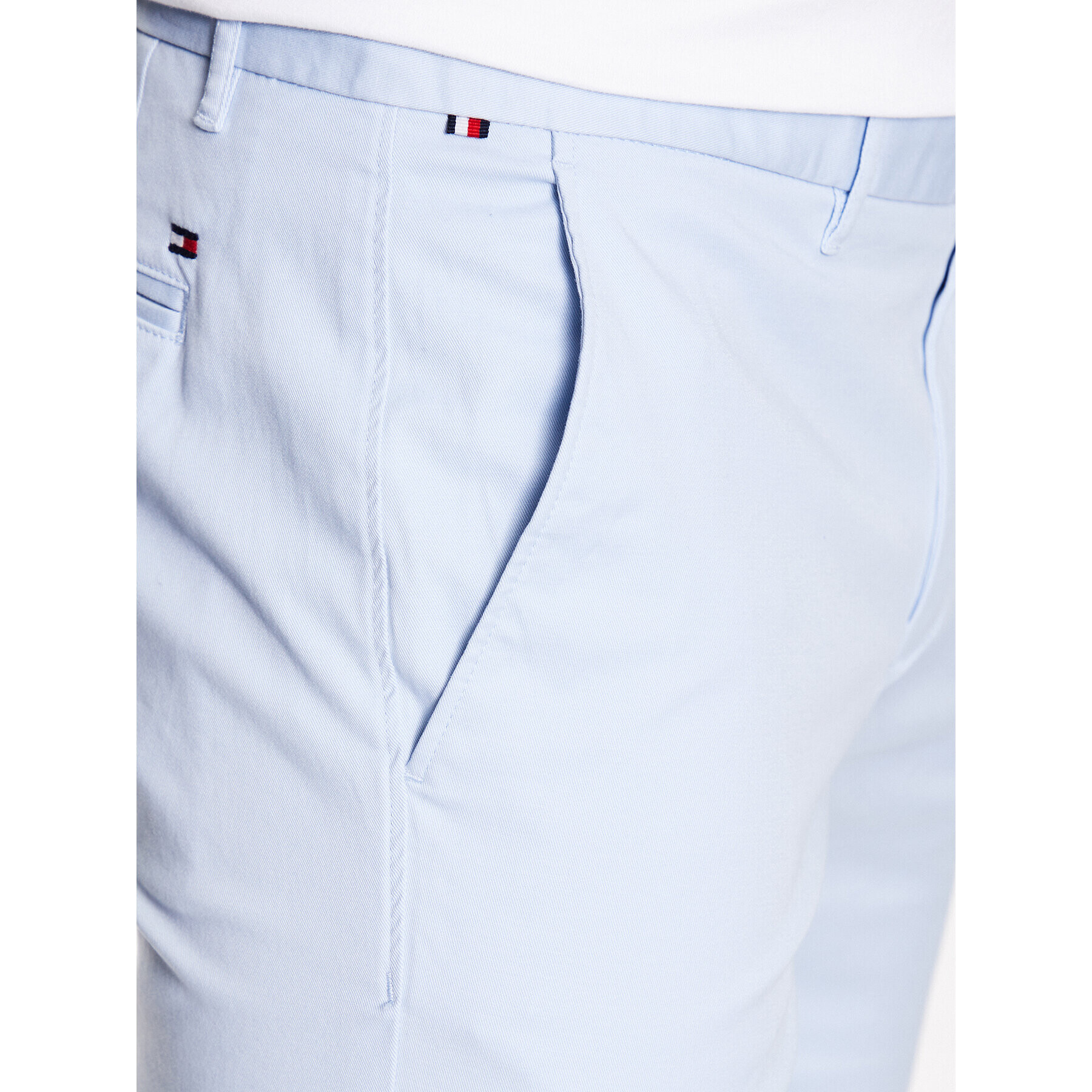 Tommy Hilfiger Pantaloni chino Denton MW0MW25964 Albastru Regular Fit - Pled.ro