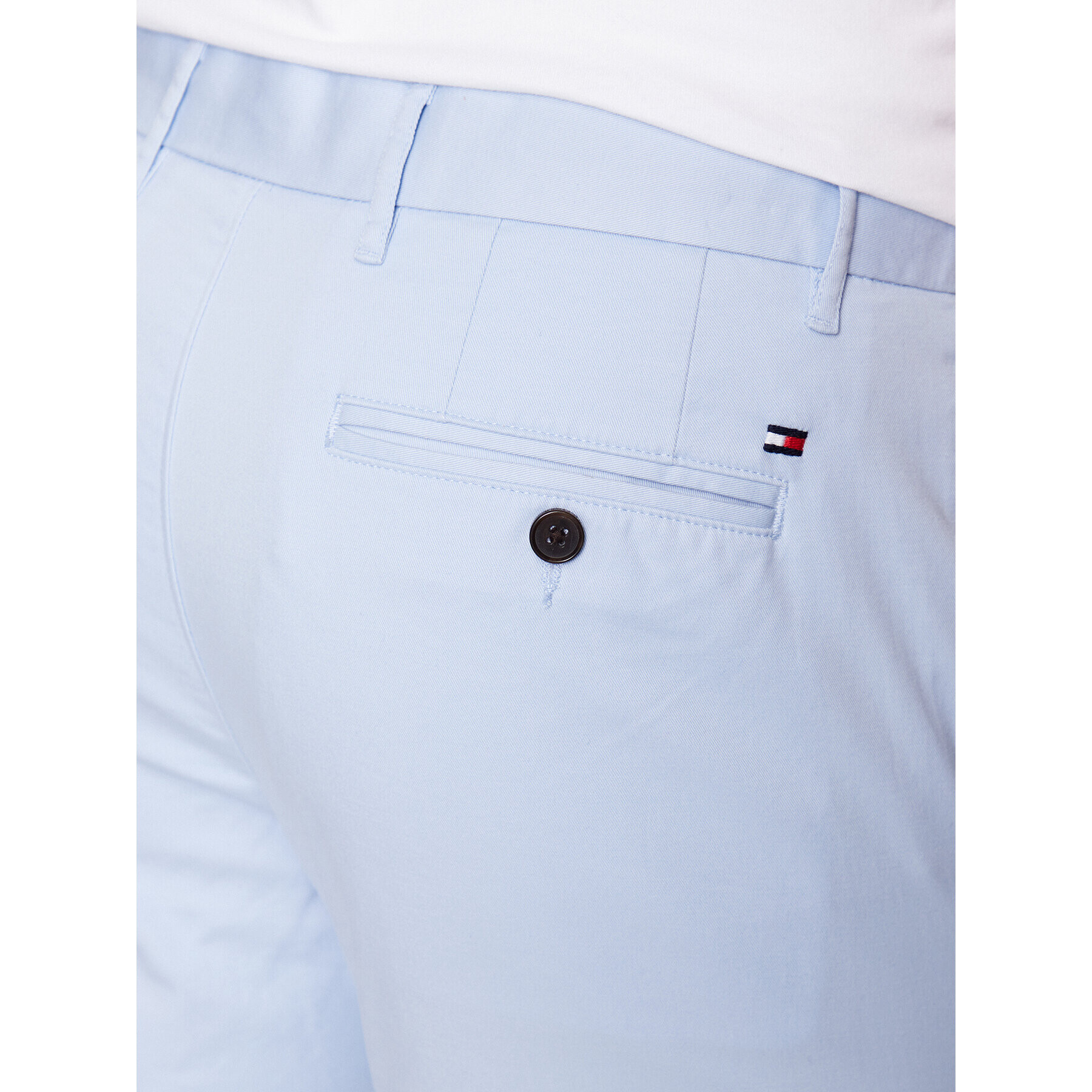 Tommy Hilfiger Pantaloni chino Denton MW0MW25964 Albastru Regular Fit - Pled.ro