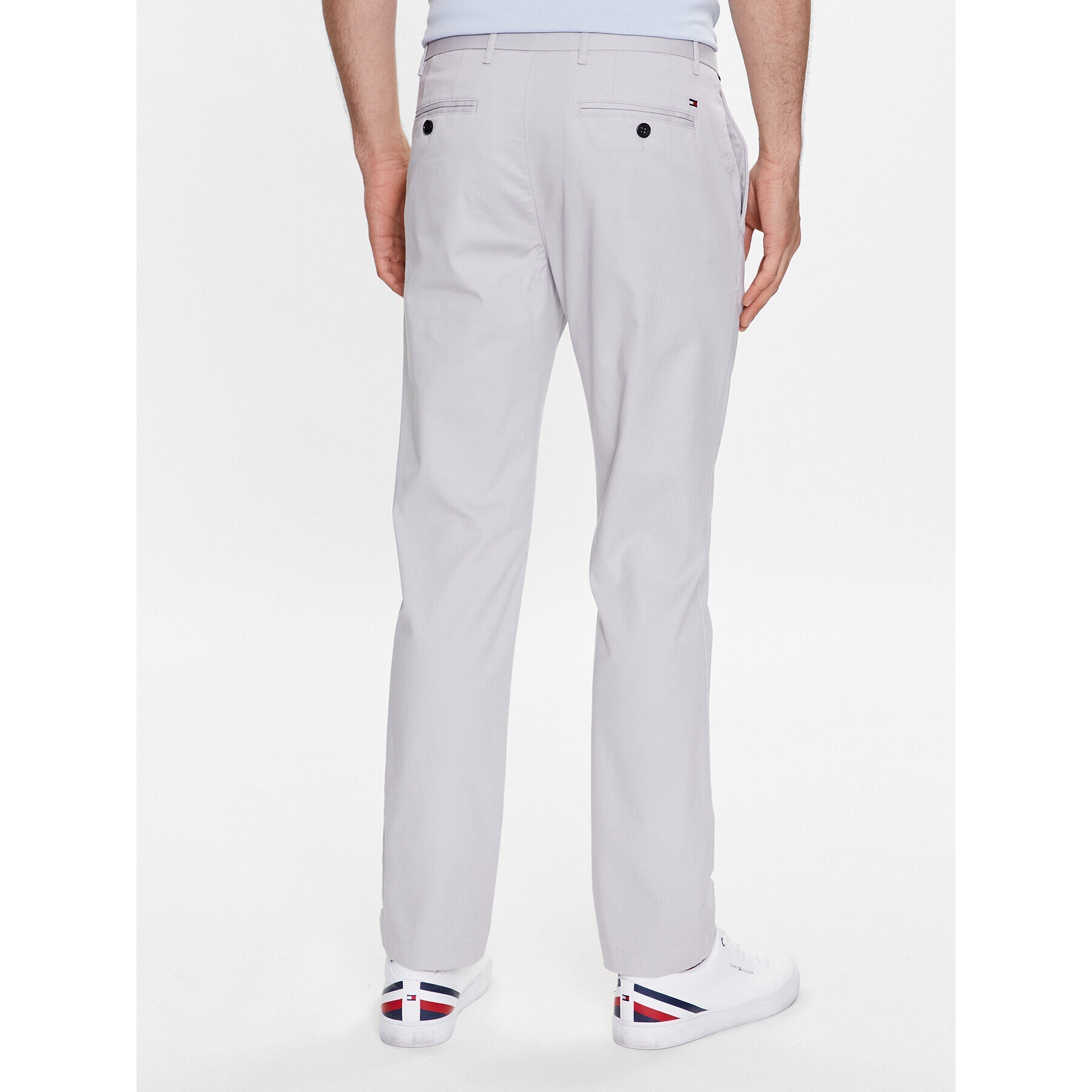 Tommy Hilfiger Pantaloni chino Denton MW0MW25964 Gri Regular Fit - Pled.ro