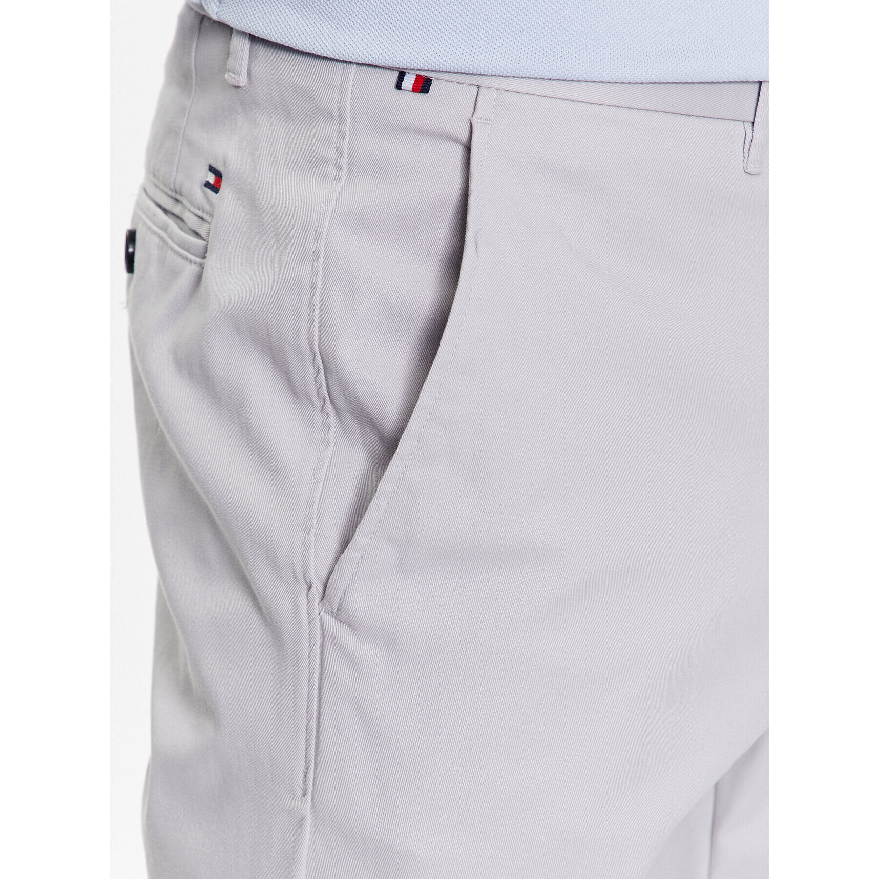 Tommy Hilfiger Pantaloni chino Denton MW0MW25964 Gri Regular Fit - Pled.ro