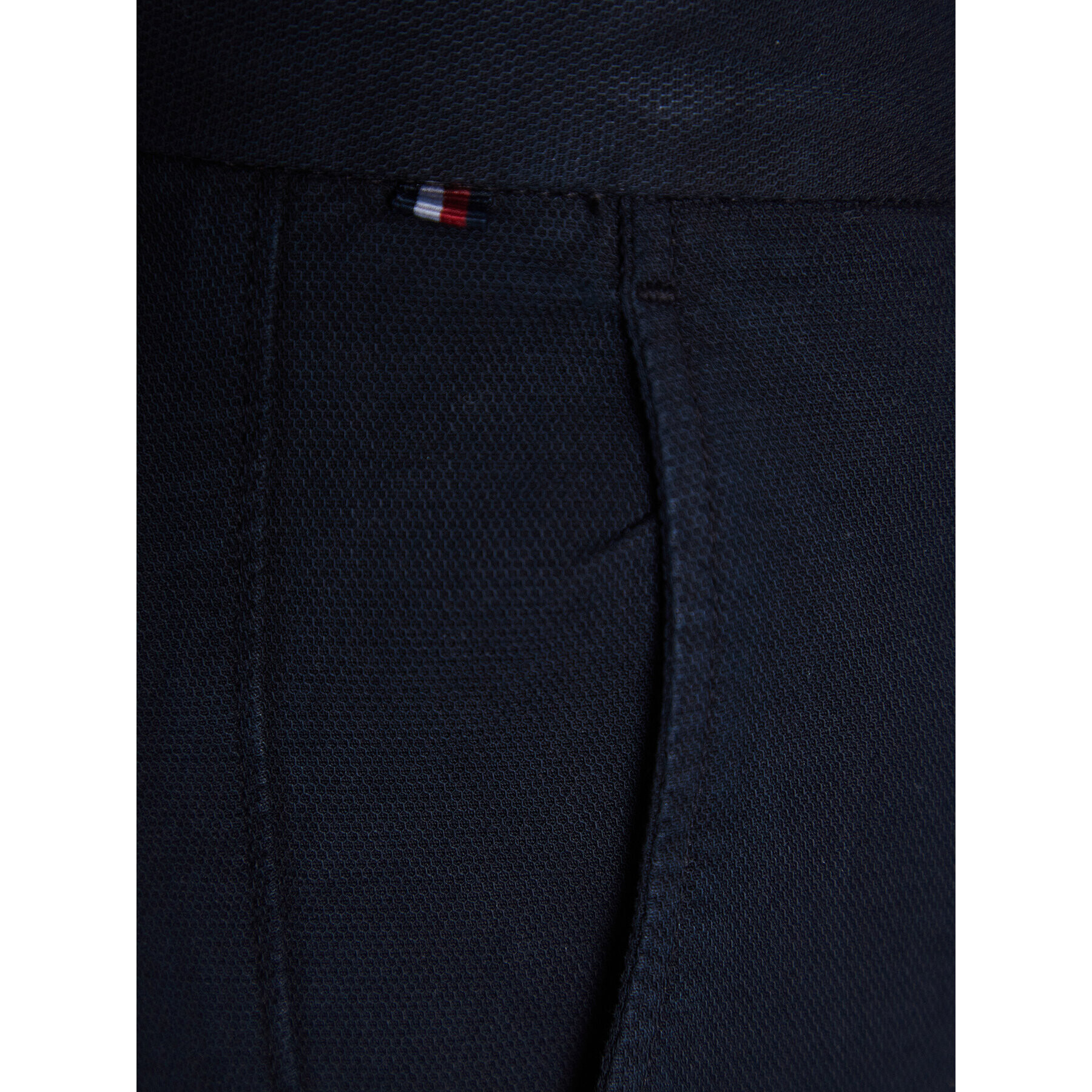 Tommy Hilfiger Pantaloni chino Denton Structure MW0MW31142 Bleumarin Straight Fit - Pled.ro