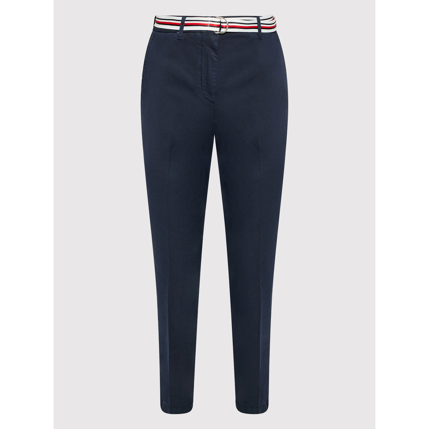 Tommy Hilfiger Pantaloni chino Hailey WW0WW34703 Bleumarin Slim Fit - Pled.ro