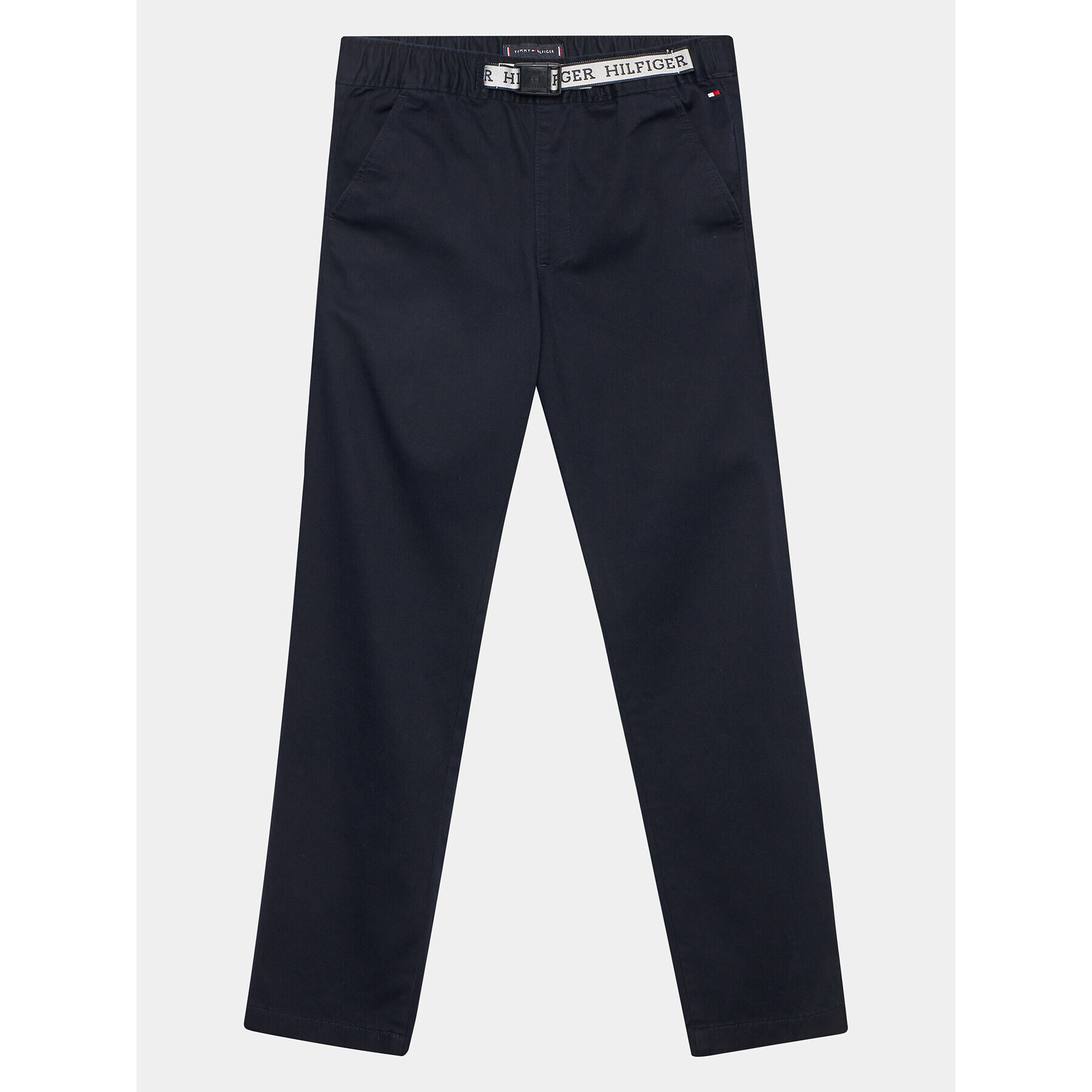 Tommy Hilfiger Pantaloni din material KB0KB08280 Bleumarin Comfort Fit - Pled.ro