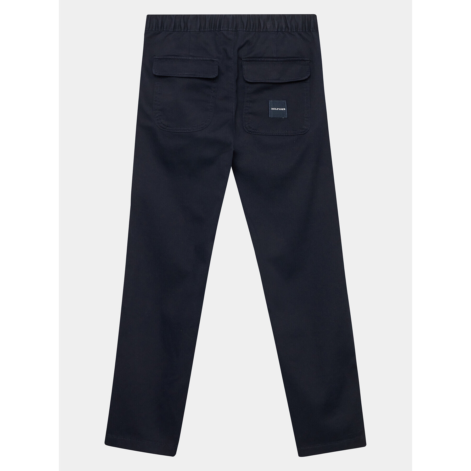 Tommy Hilfiger Pantaloni din material KB0KB08280 Bleumarin Comfort Fit - Pled.ro