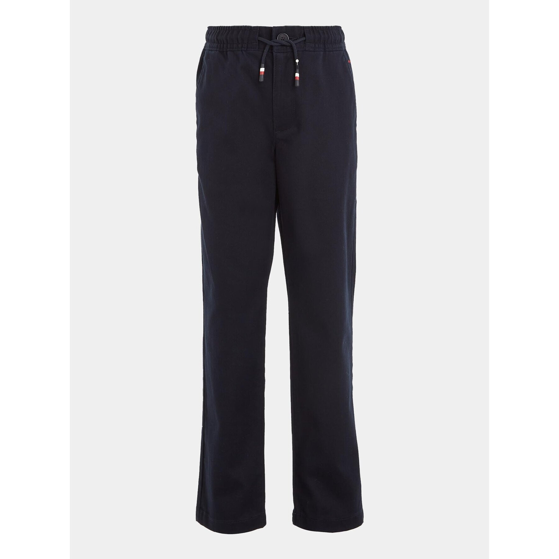 Tommy Hilfiger Pantaloni din material KB0KB08469 Bleumarin Regular Fit - Pled.ro