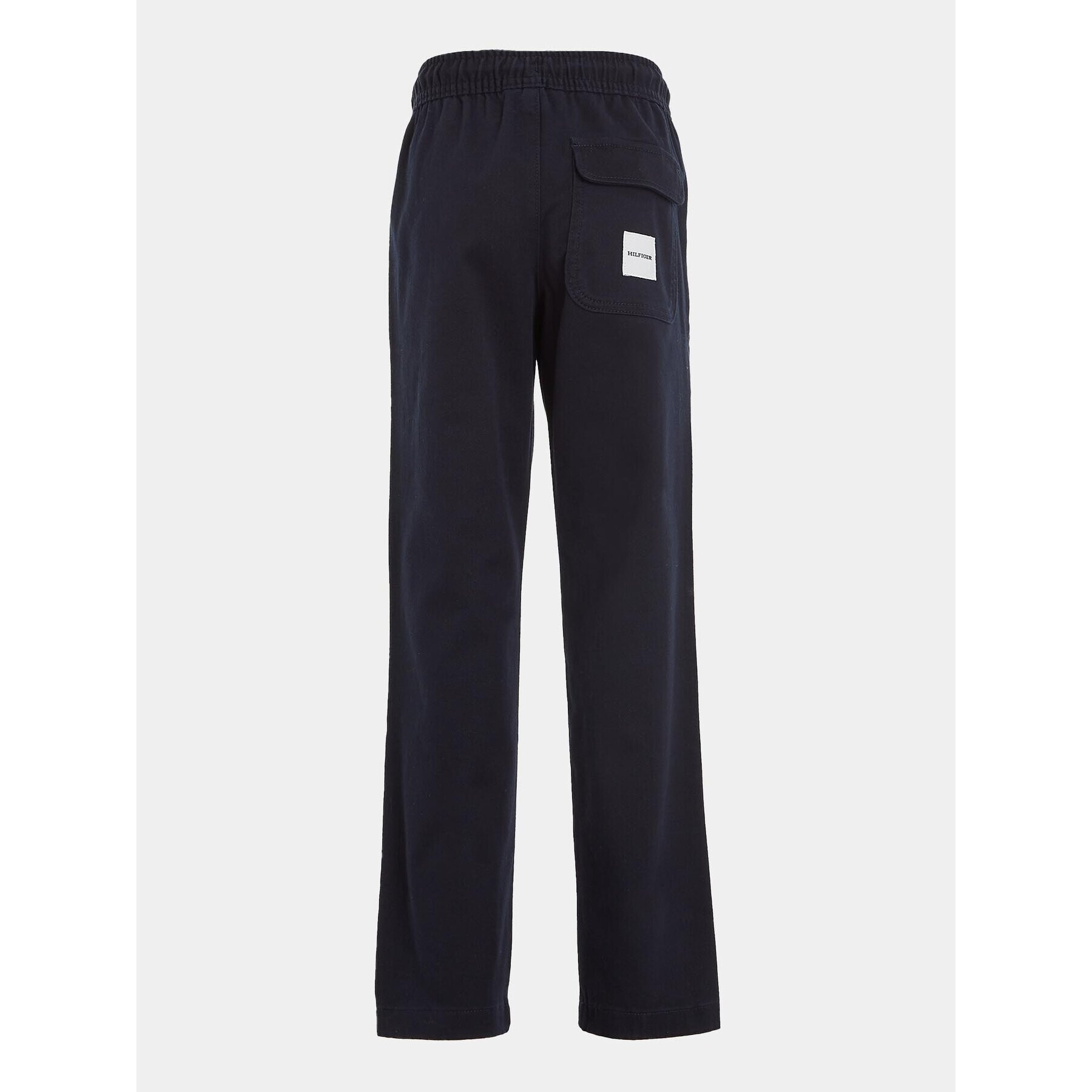 Tommy Hilfiger Pantaloni din material KB0KB08469 Bleumarin Regular Fit - Pled.ro