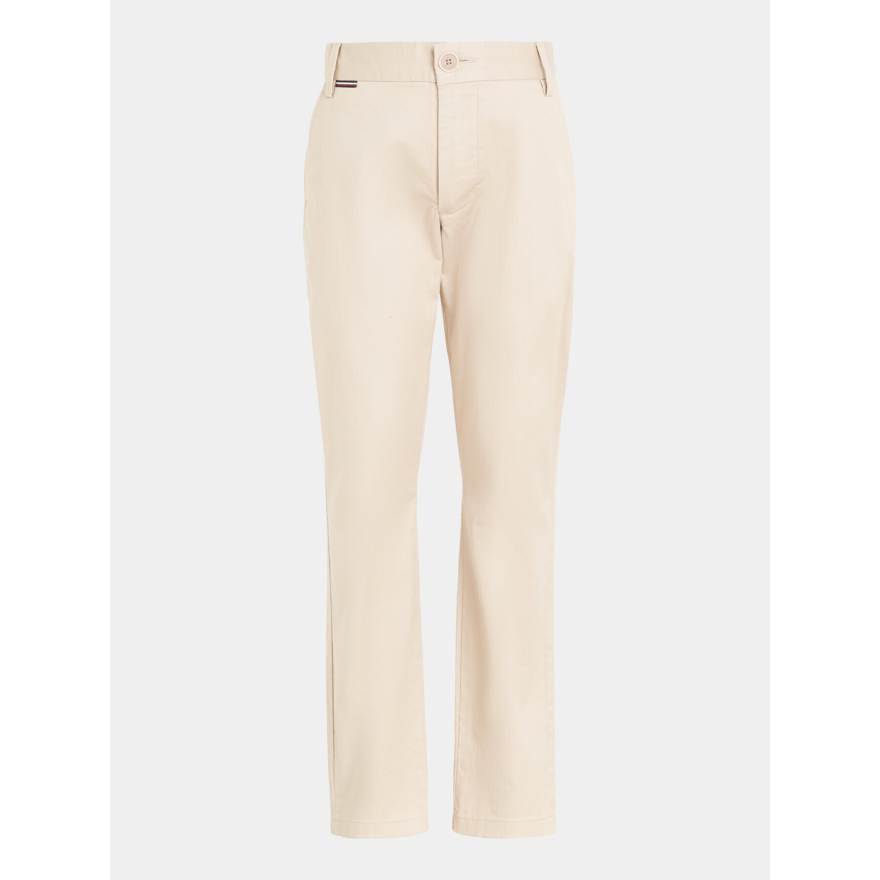 Tommy Hilfiger Pantaloni din material KB0KB08609 Bej Slim Fit - Pled.ro