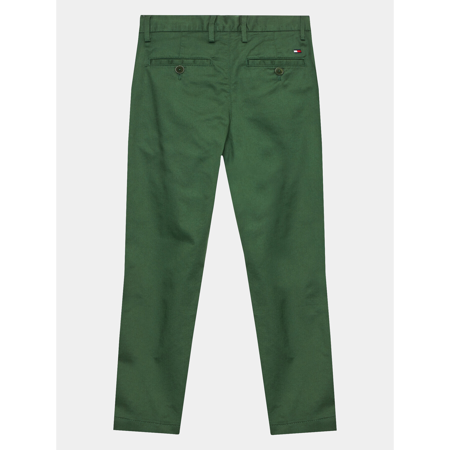 Tommy Hilfiger Pantaloni din material KB0KB08609 D Verde Slim Fit - Pled.ro