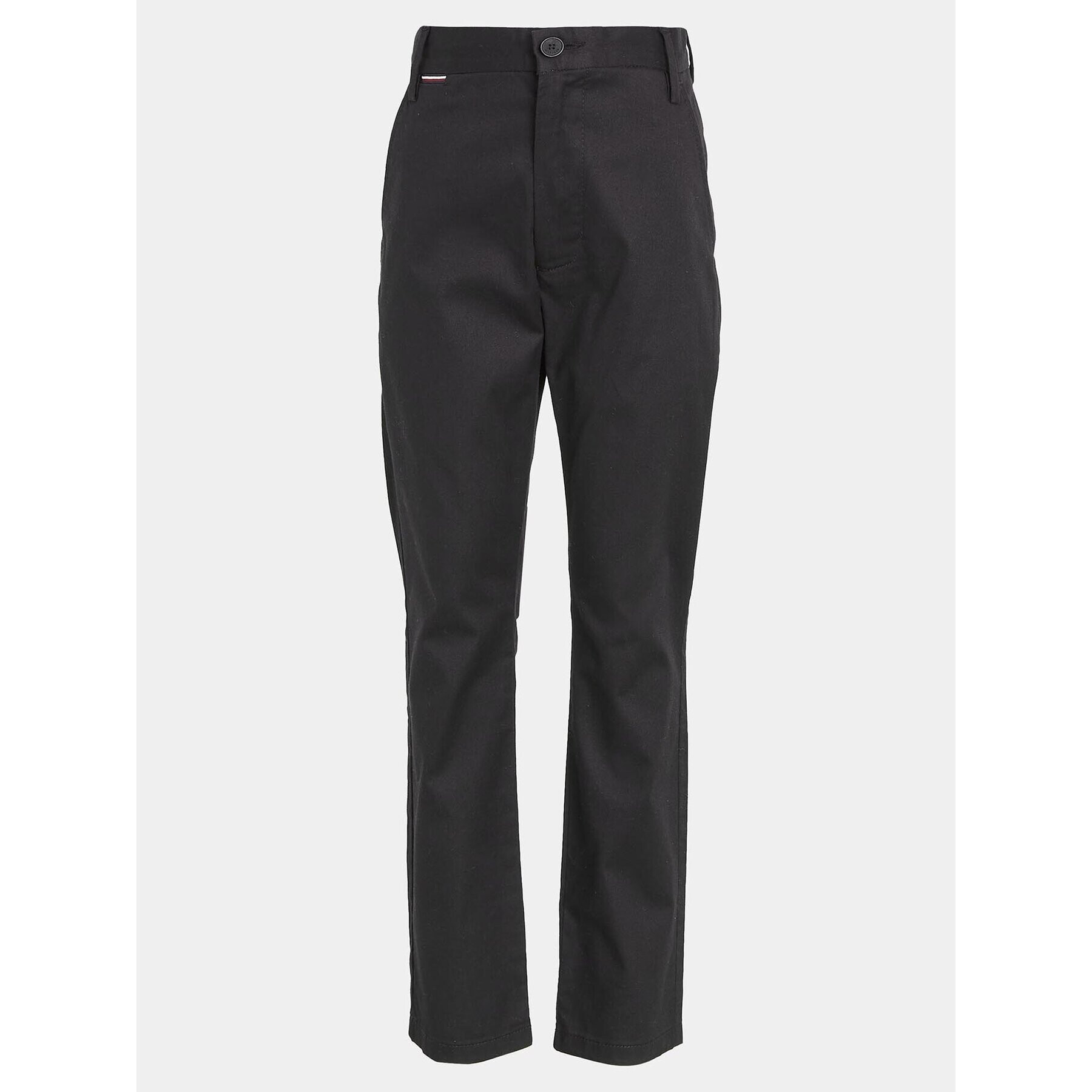 Tommy Hilfiger Pantaloni din material KB0KB08609 Negru Slim Fit - Pled.ro