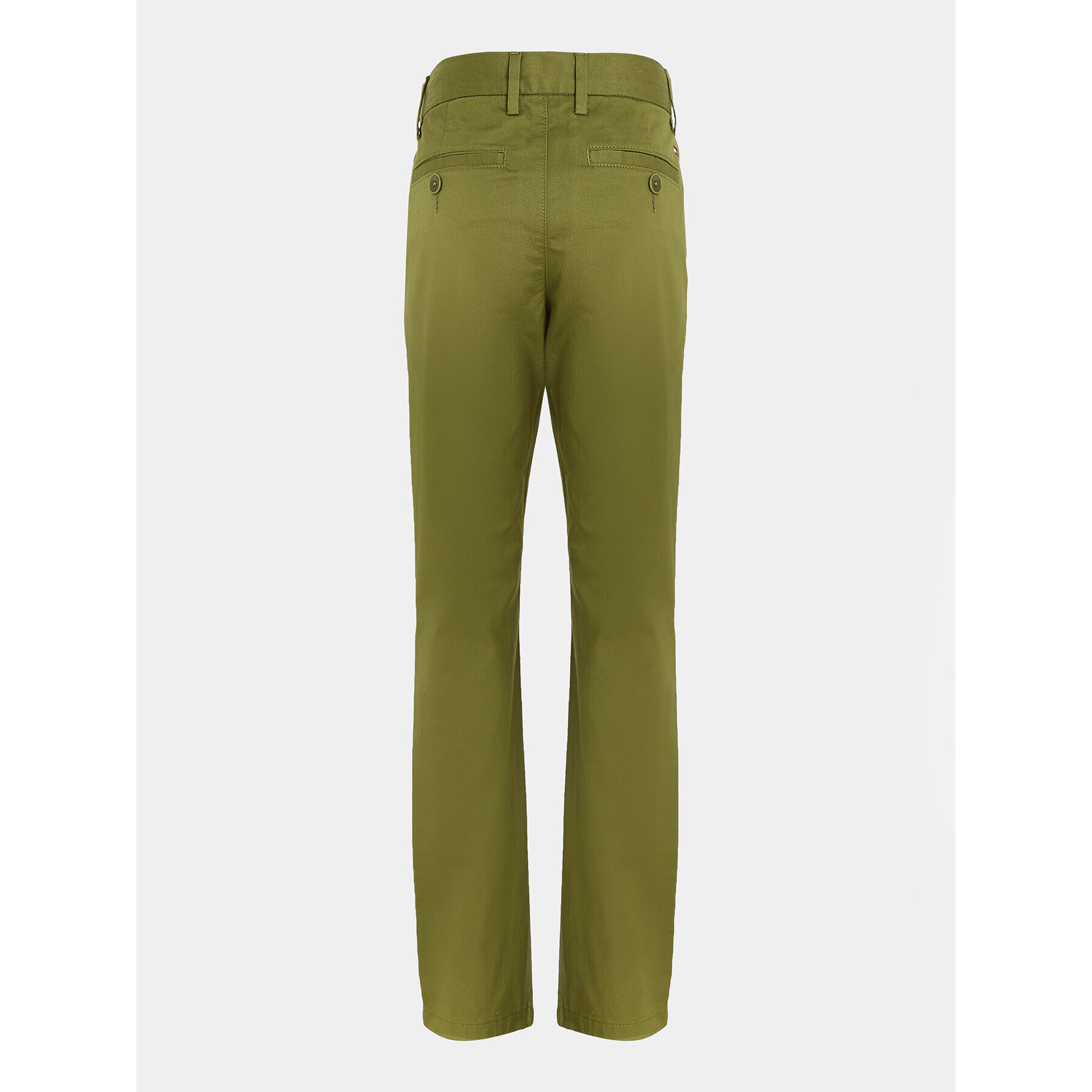 Tommy Hilfiger Pantaloni din material KB0KB08609 Verde Slim Fit - Pled.ro