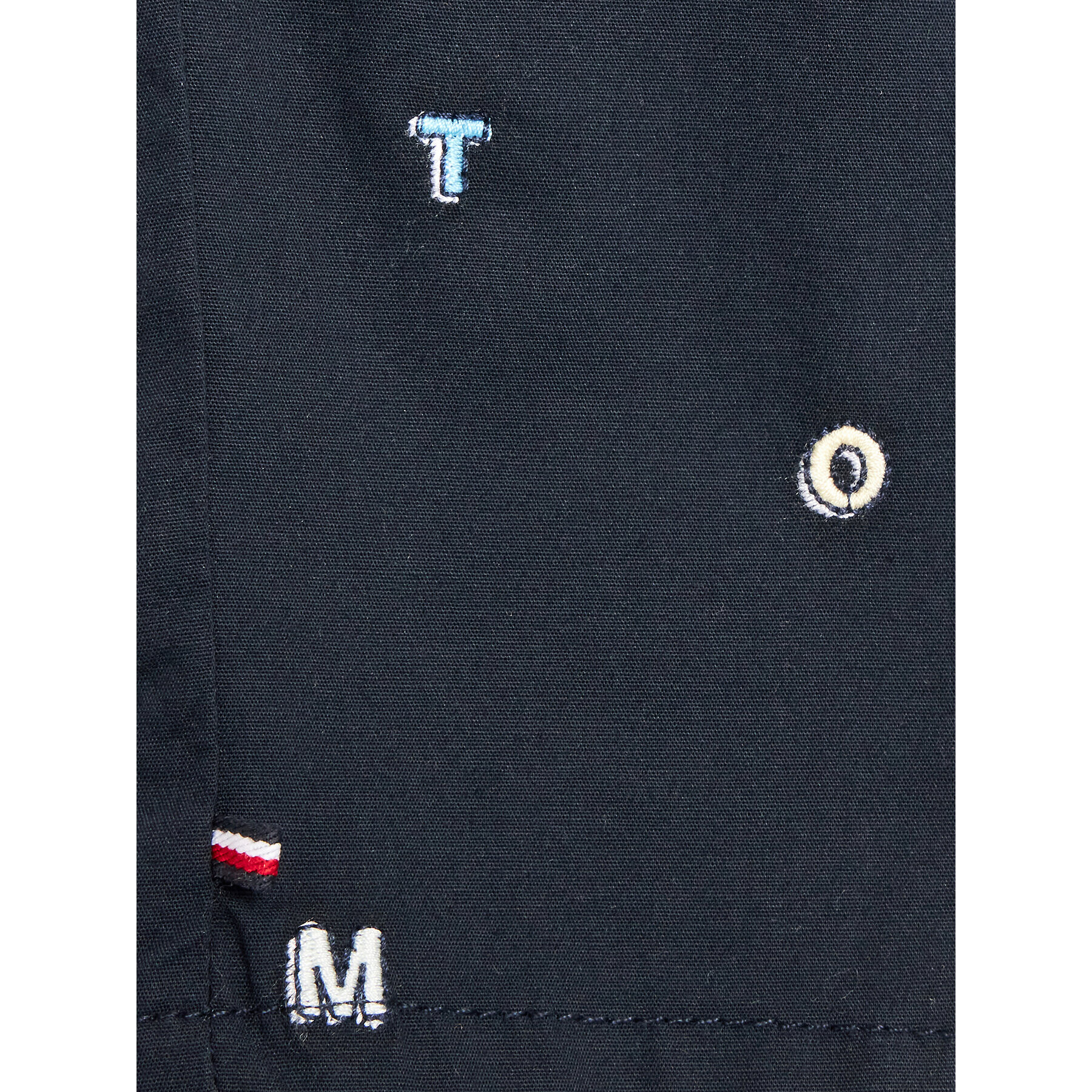 Tommy Hilfiger Pantaloni din material KN0KN01617 Bleumarin Regular Fit - Pled.ro