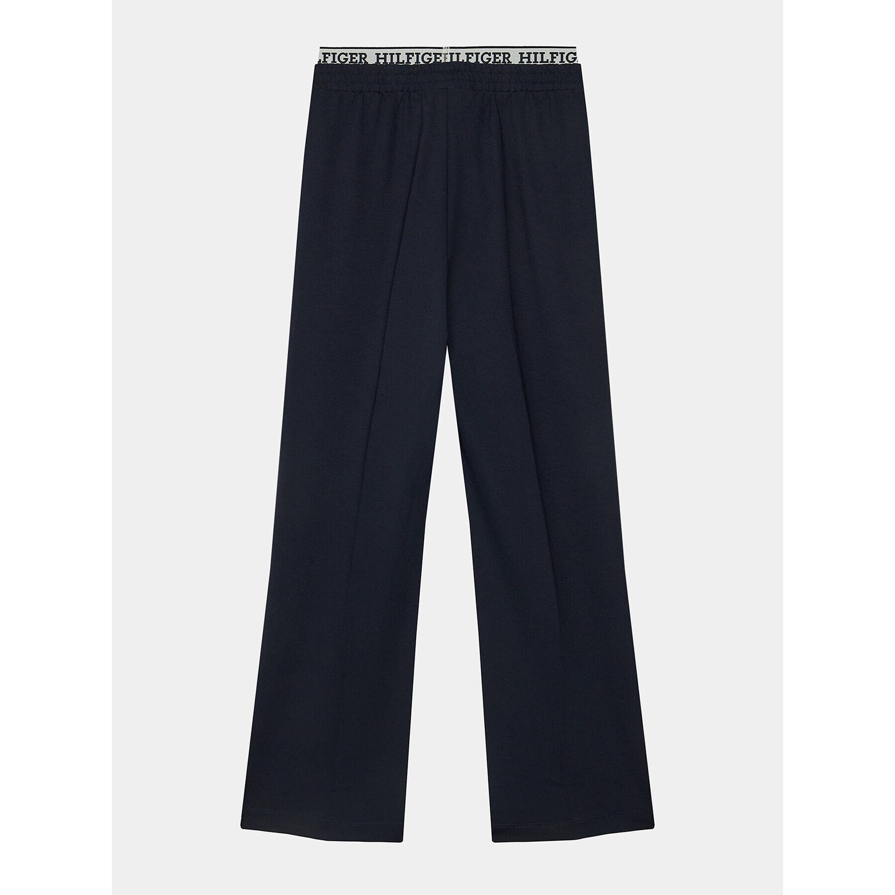 Tommy Hilfiger Pantaloni din material Monotype KG0KG07747 D Bleumarin Regular Fit - Pled.ro