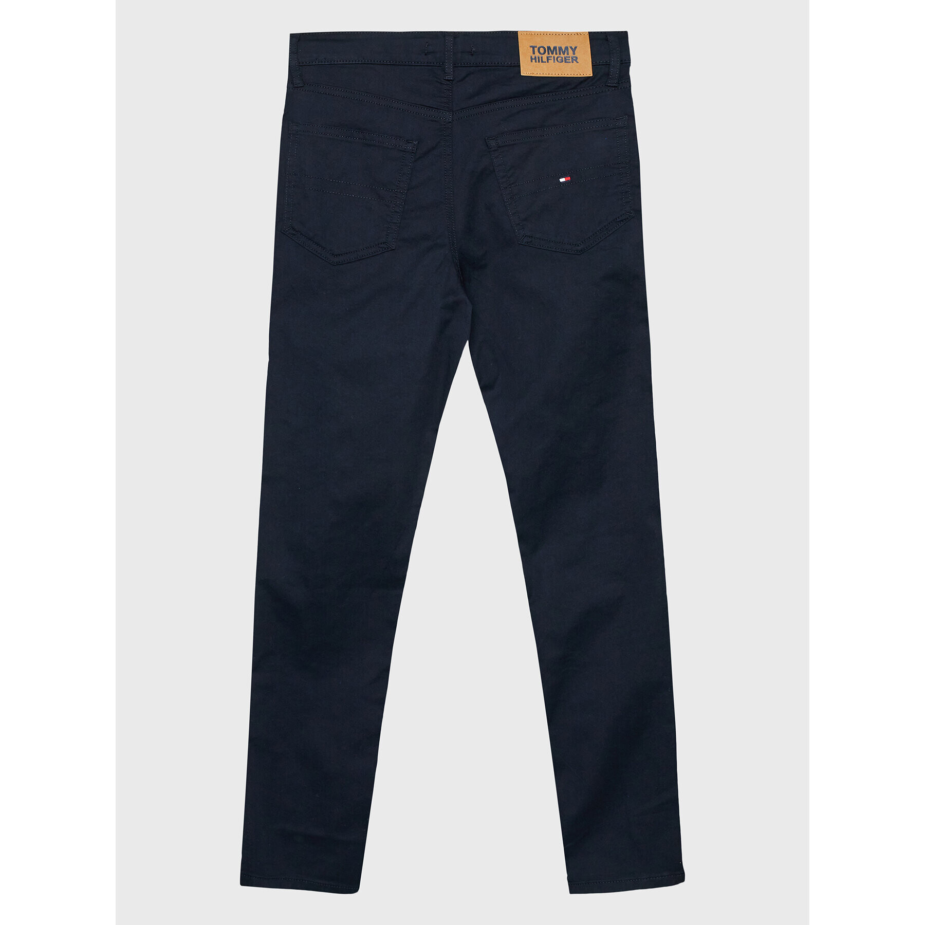 Tommy Hilfiger Pantaloni din material Scanton KB0KB07891 D Bleumarin Slim Fit - Pled.ro