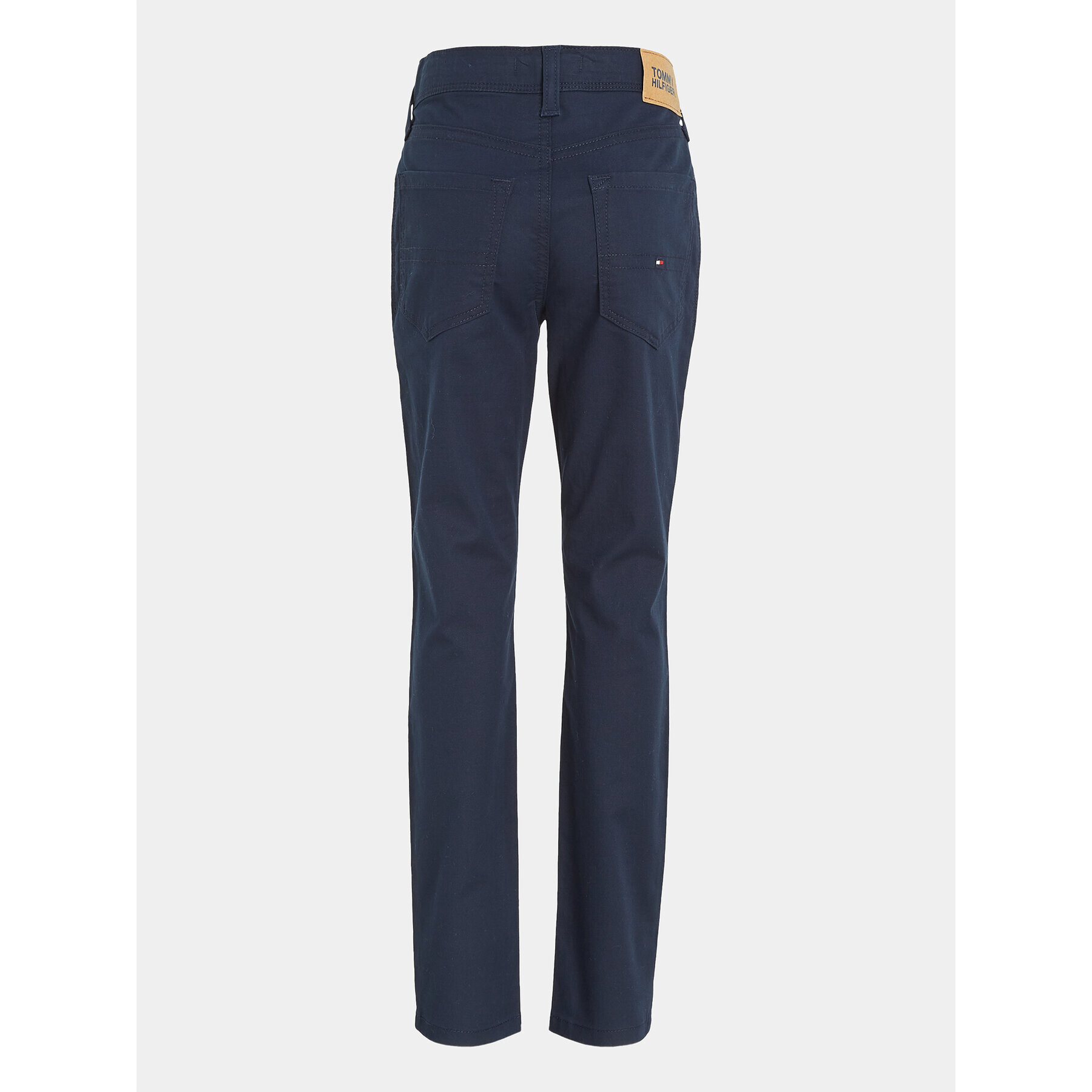 Tommy Hilfiger Pantaloni din material Scanton KB0KB08470 M Bleumarin Regular Fit - Pled.ro