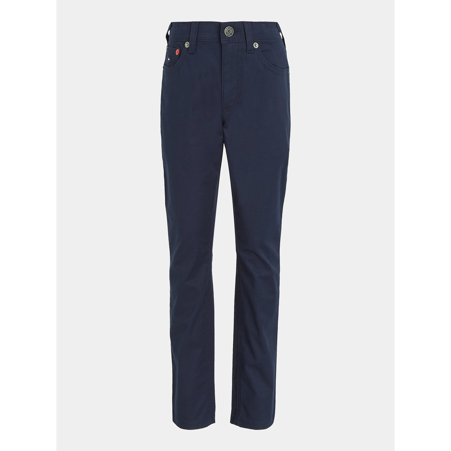 Tommy Hilfiger Pantaloni din material Scanton KB0KB08470 S Bleumarin Regular Fit - Pled.ro