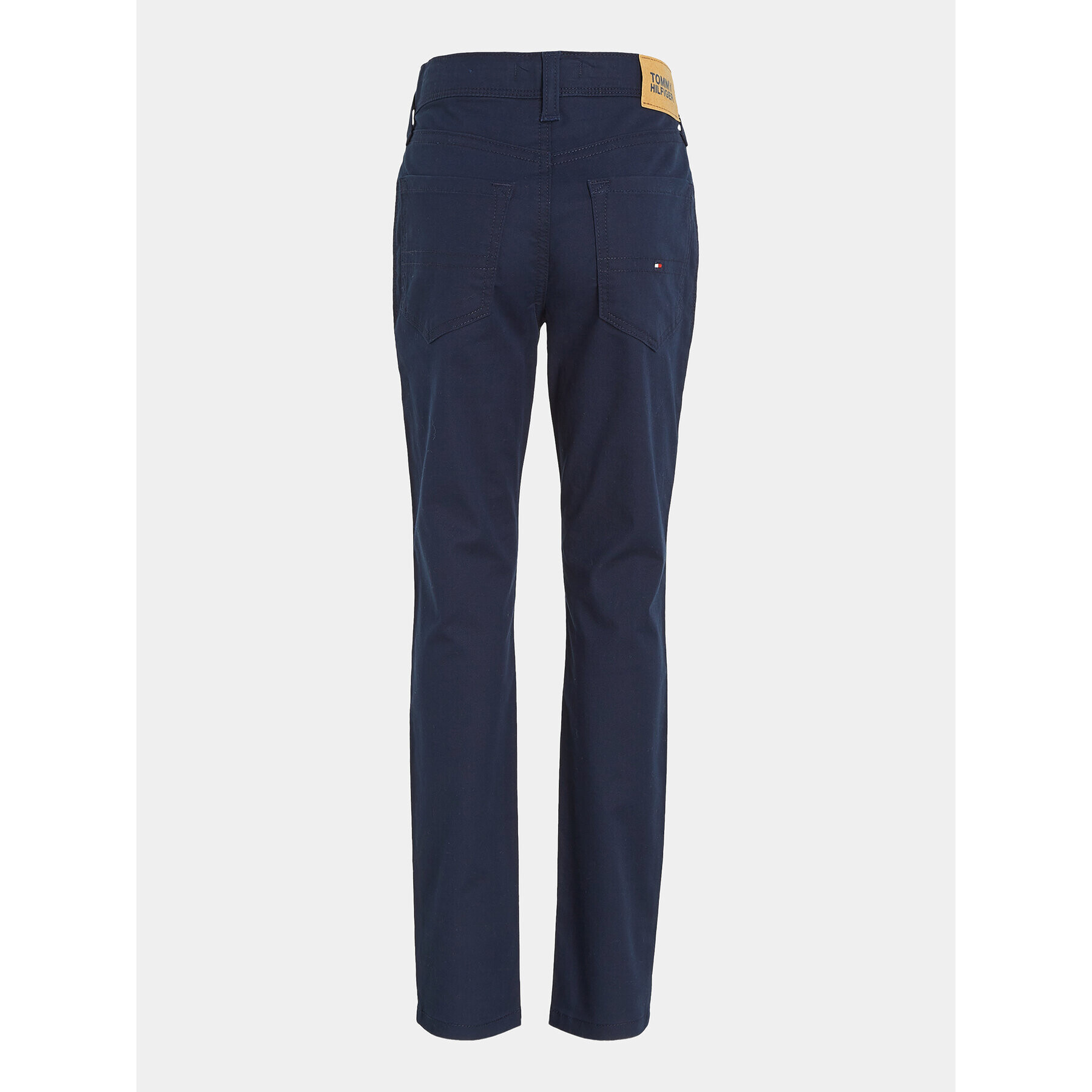 Tommy Hilfiger Pantaloni din material Scanton KB0KB08470 S Bleumarin Regular Fit - Pled.ro