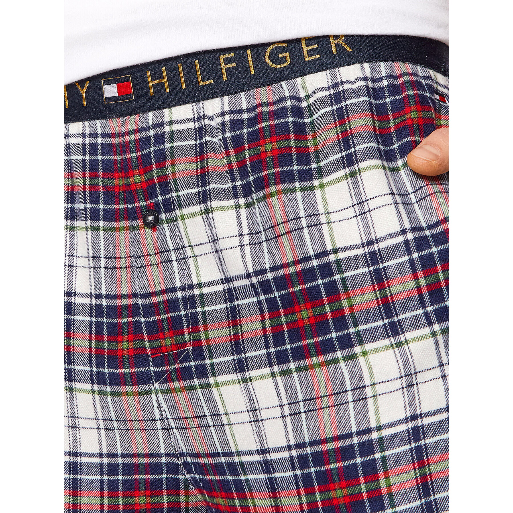 Tommy Hilfiger Pantaloni pijama UM0UM01973 Colorat Regular Fit - Pled.ro