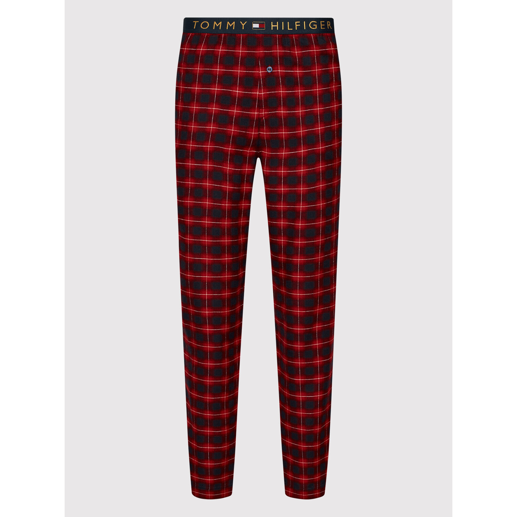 Tommy Hilfiger Pantaloni pijama UM0UM01973 Roșu Regular Fit - Pled.ro