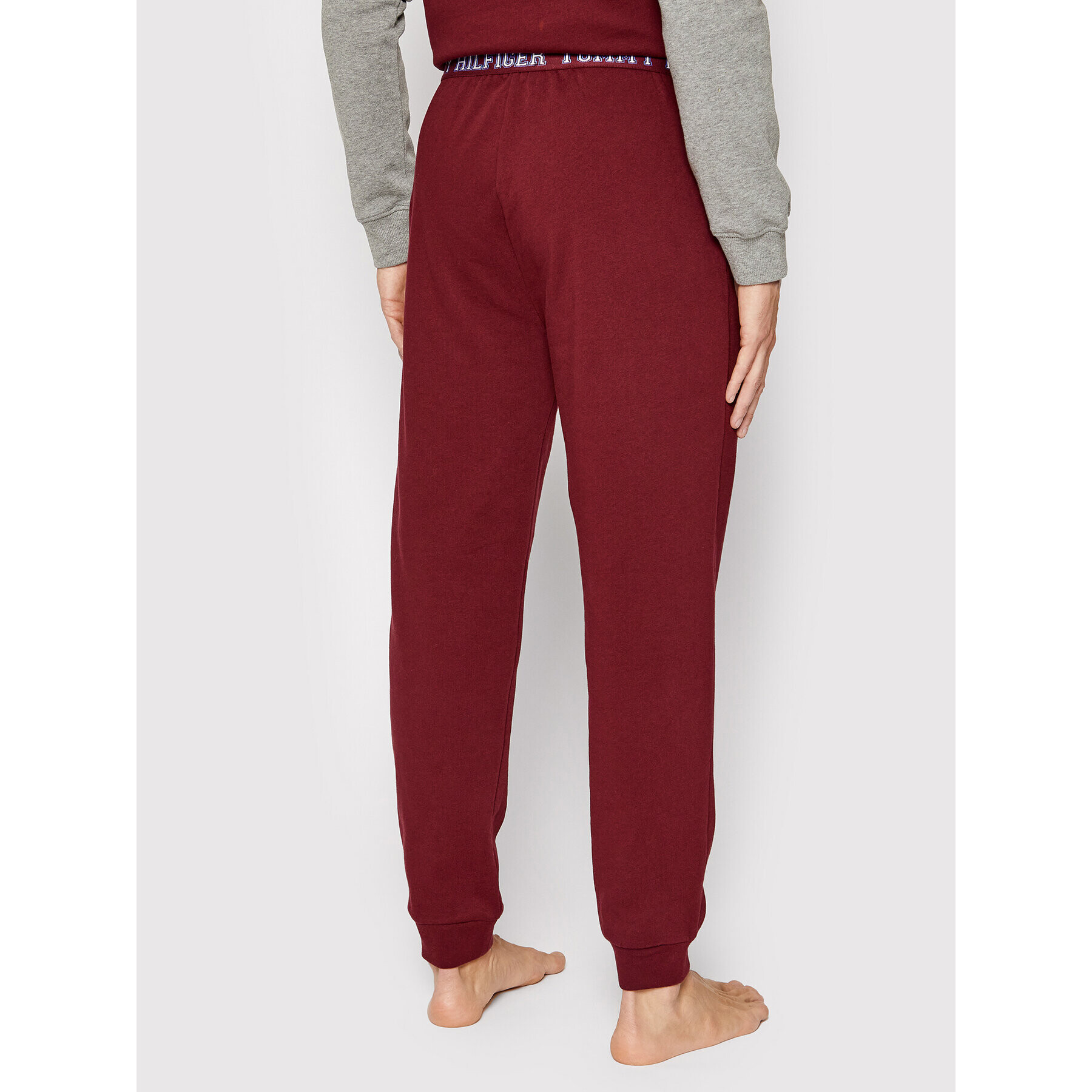 Tommy Hilfiger Pantaloni pijama UM0UM02384 Vișiniu Regular Fit - Pled.ro