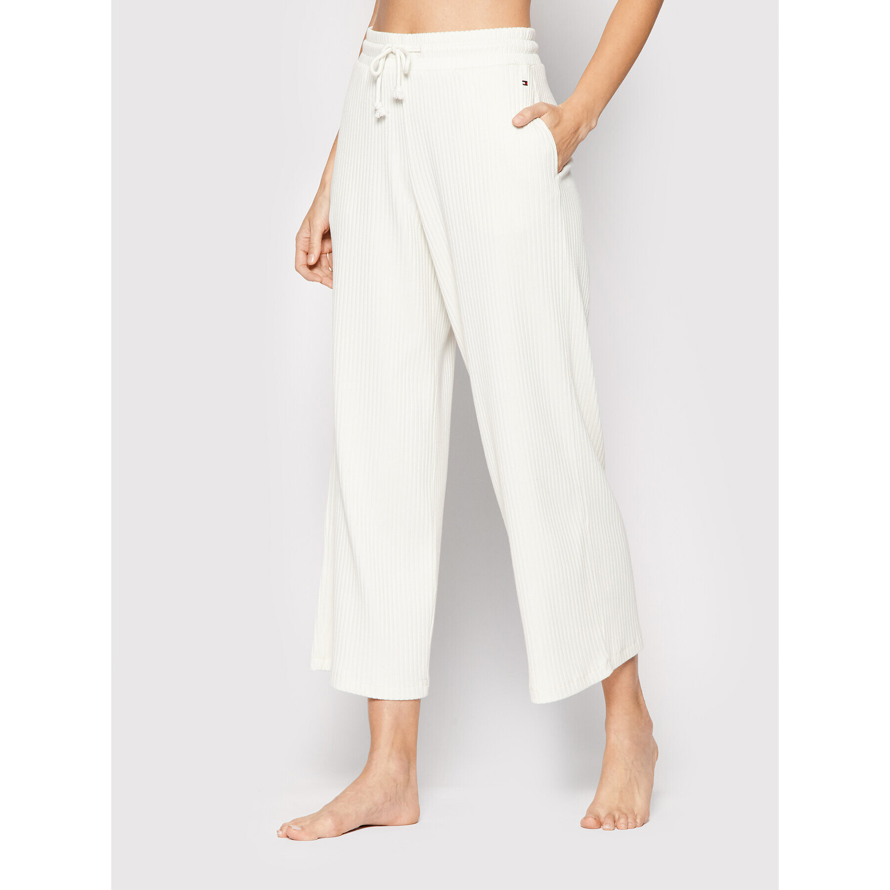 Tommy Hilfiger Pantaloni pijama UW0UW03225 Bej - Pled.ro