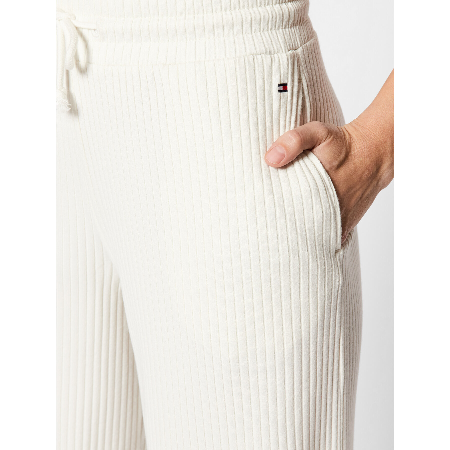 Tommy Hilfiger Pantaloni pijama UW0UW03225 Bej - Pled.ro