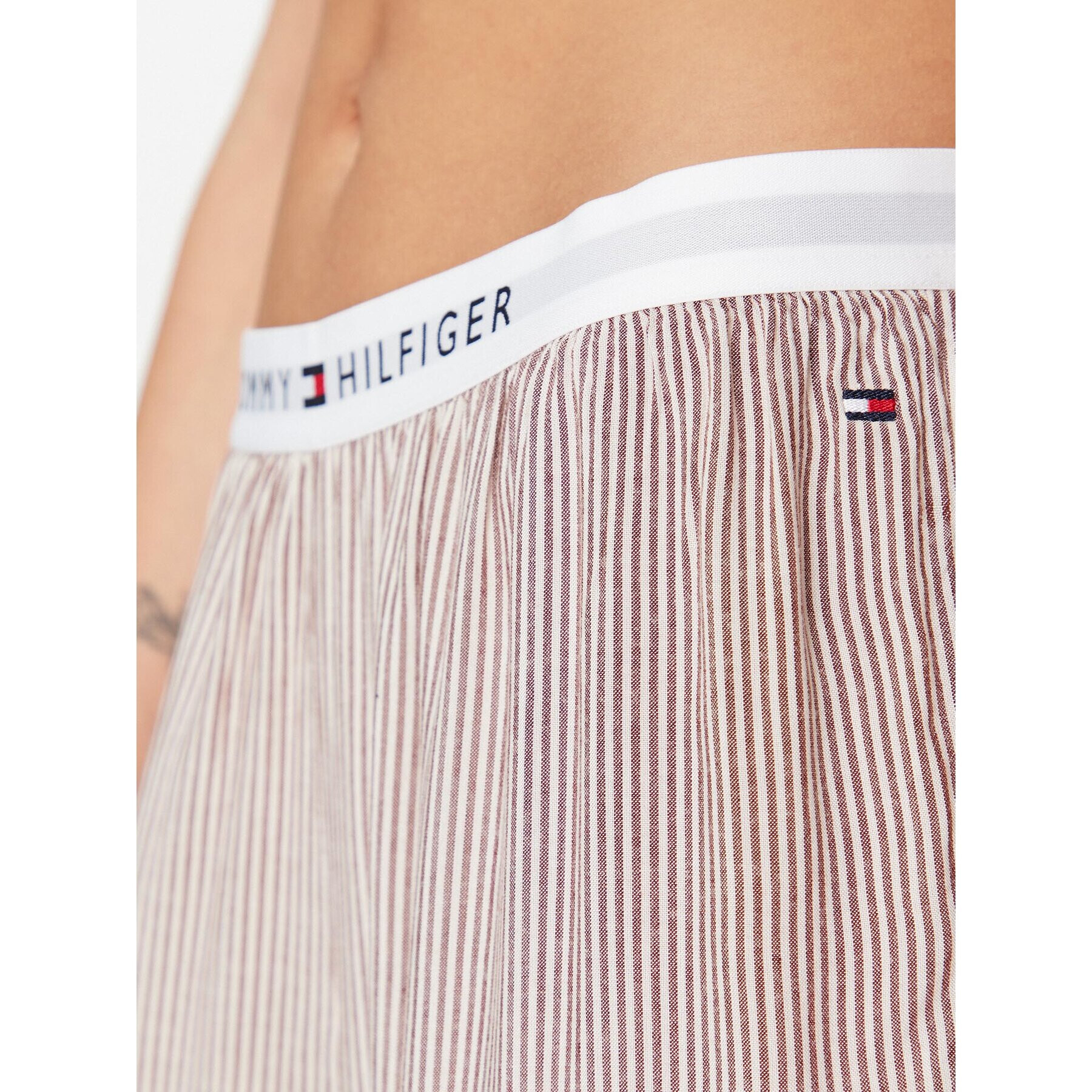 Tommy Hilfiger Pantaloni pijama UW0UW04151 Bej Regular Fit - Pled.ro