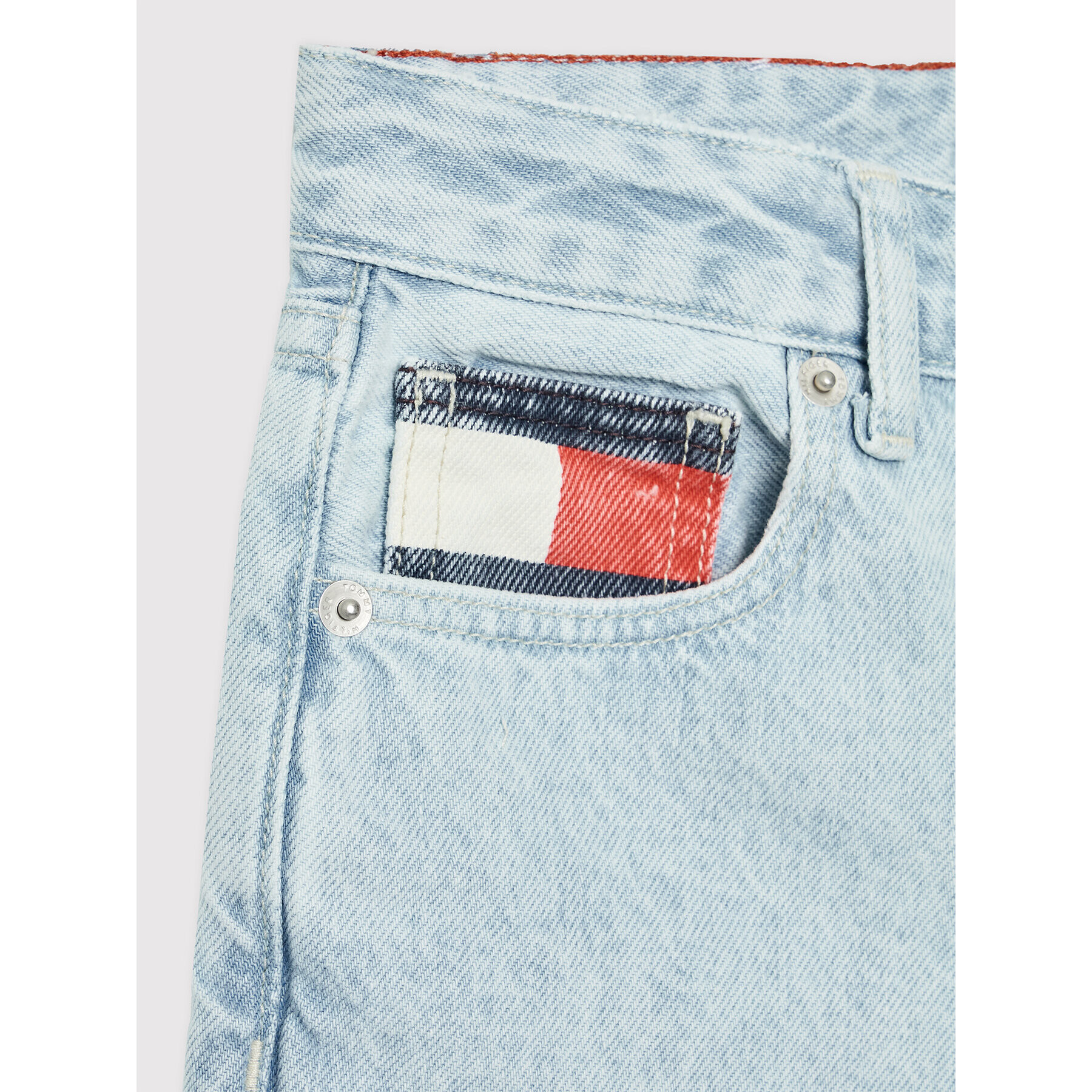 Tommy Hilfiger Pantaloni scurți de blugi Modern Straight KB0KB07417 D Albastru Straight Fit - Pled.ro