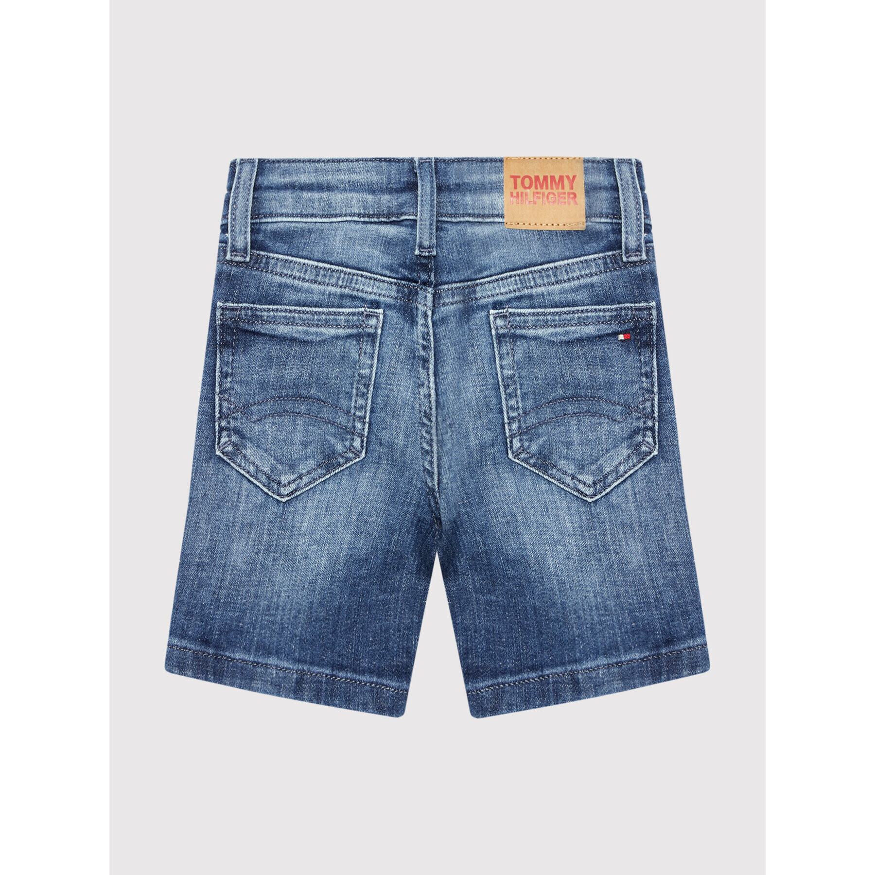 Tommy Hilfiger Pantaloni scurți de blugi Spencer KB0KB07420 Albastru Regular Fit - Pled.ro