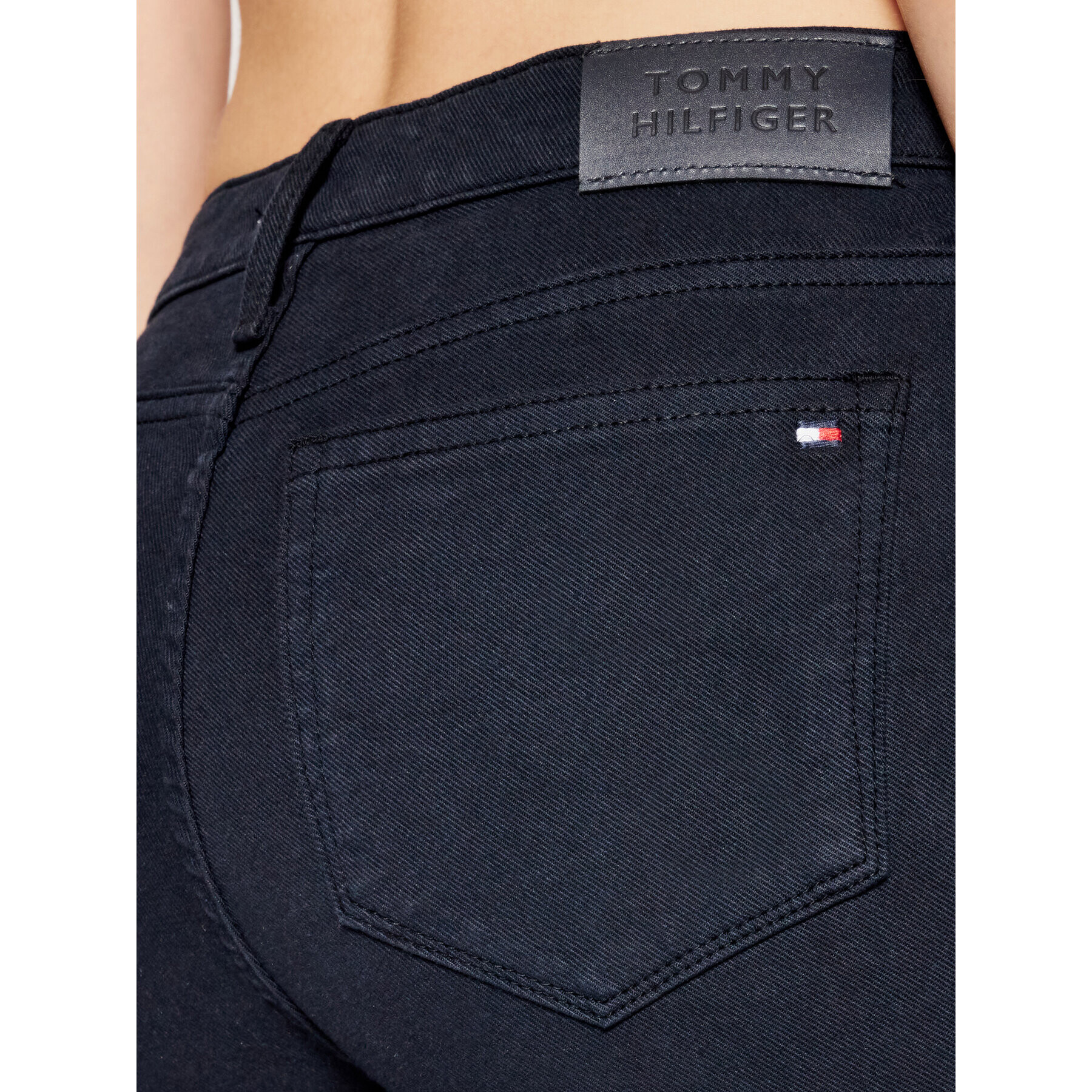 Tommy Hilfiger Pantaloni scurți de blugi Venice WW0WW30531 Bleumarin Slim Fit - Pled.ro