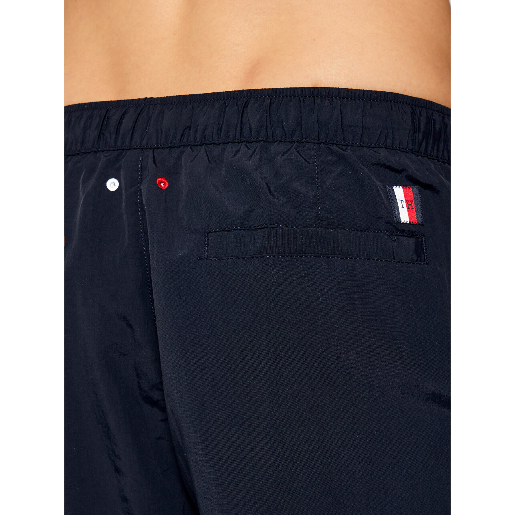 Tommy Hilfiger Pantaloni scurți pentru înot Medium Drawstring UM0UM02055 Bleumarin Regular Fit - Pled.ro