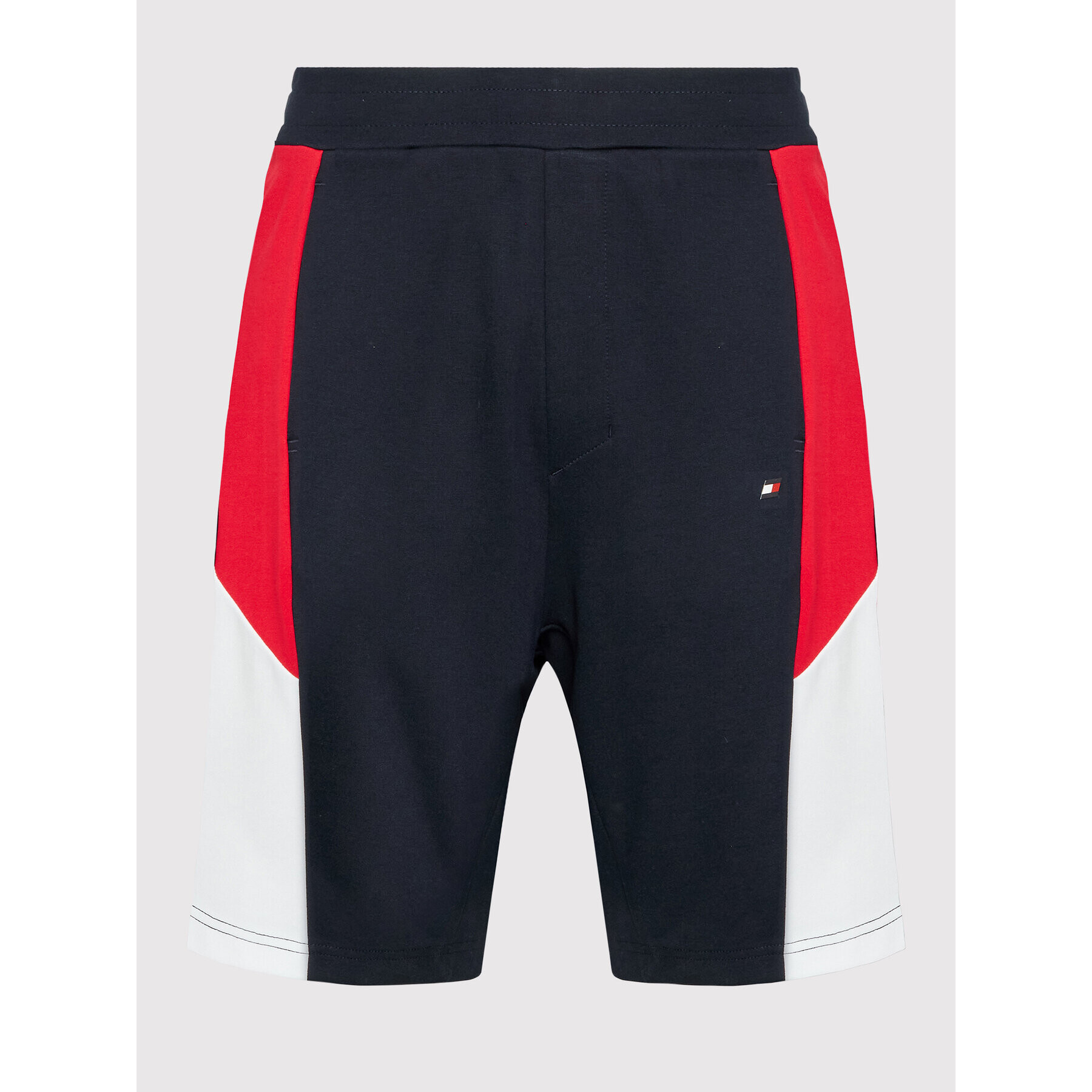 Tommy Hilfiger Pantaloni scurți sport Colorblocked MW0MW26851 Bleumarin Regular Fit - Pled.ro