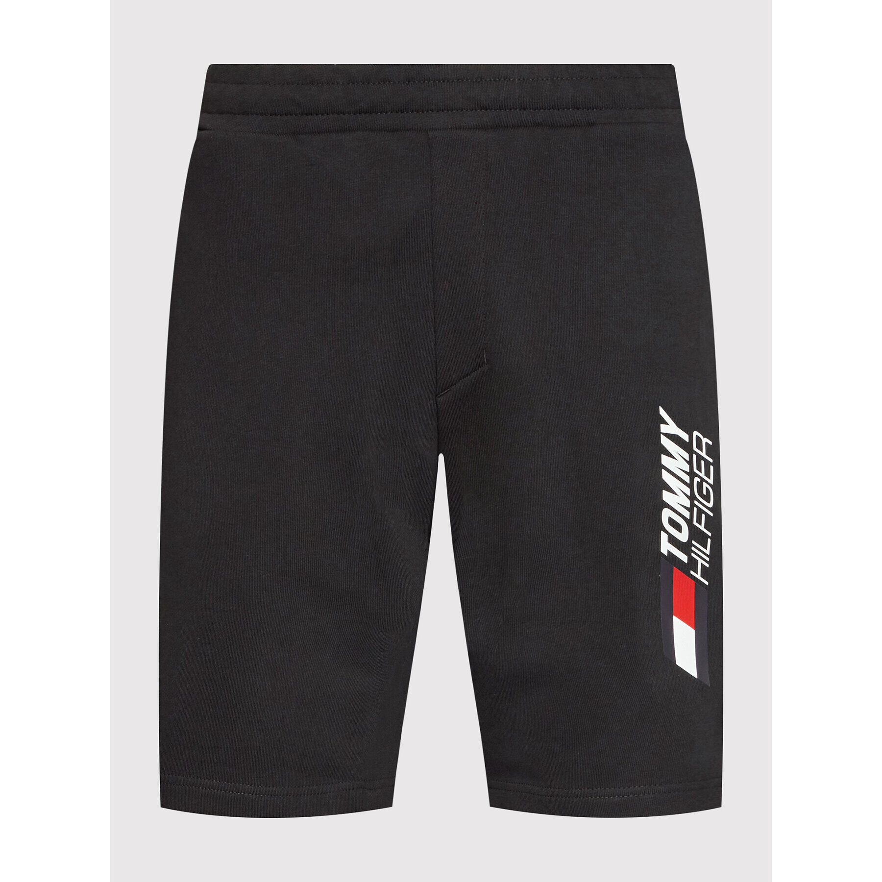 Tommy Hilfiger Pantaloni scurți sport Essentials MW0MW22741 Negru Relaxed Fit - Pled.ro