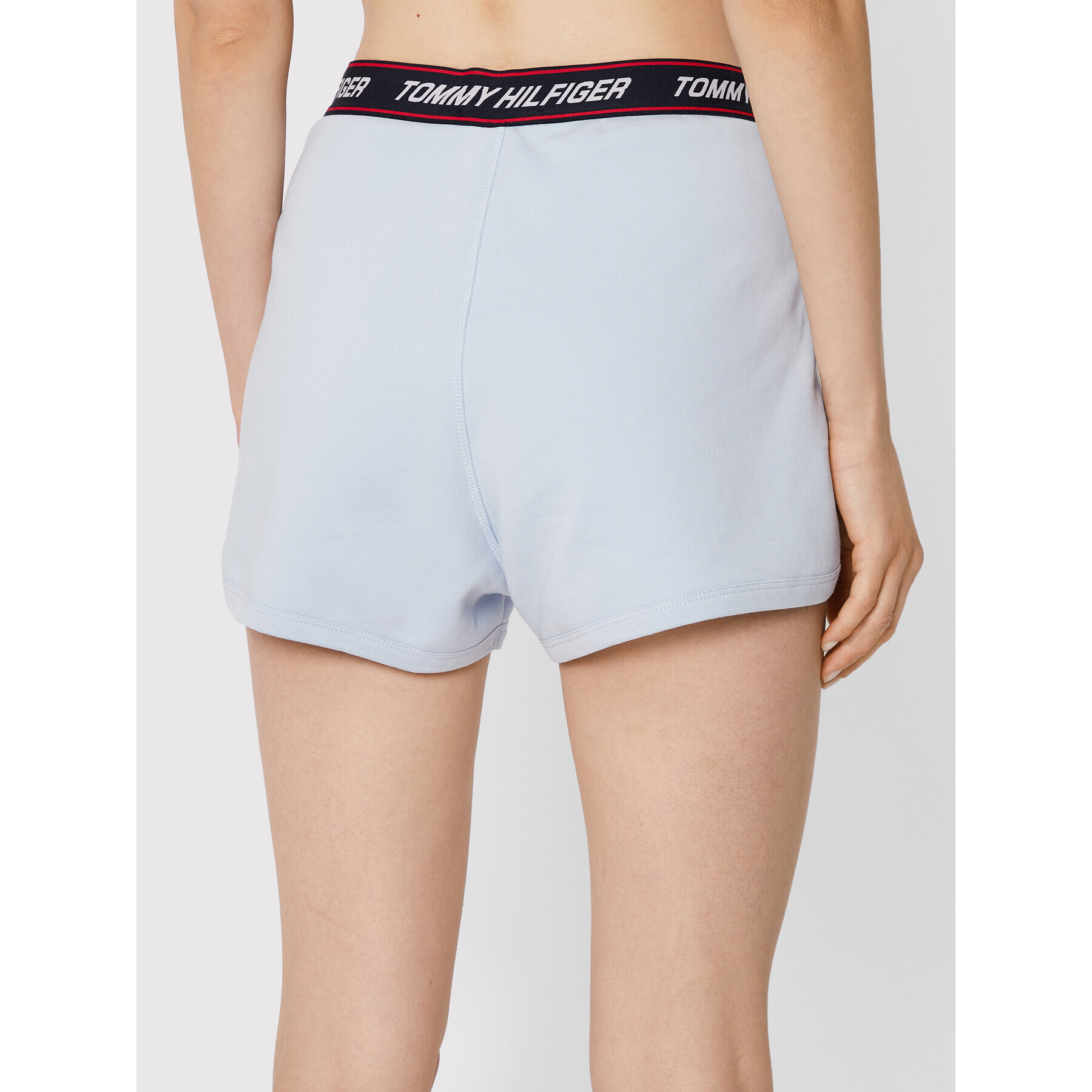 Tommy Hilfiger Pantaloni scurți sport Tape S10S101432 Albastru Regular Fit - Pled.ro