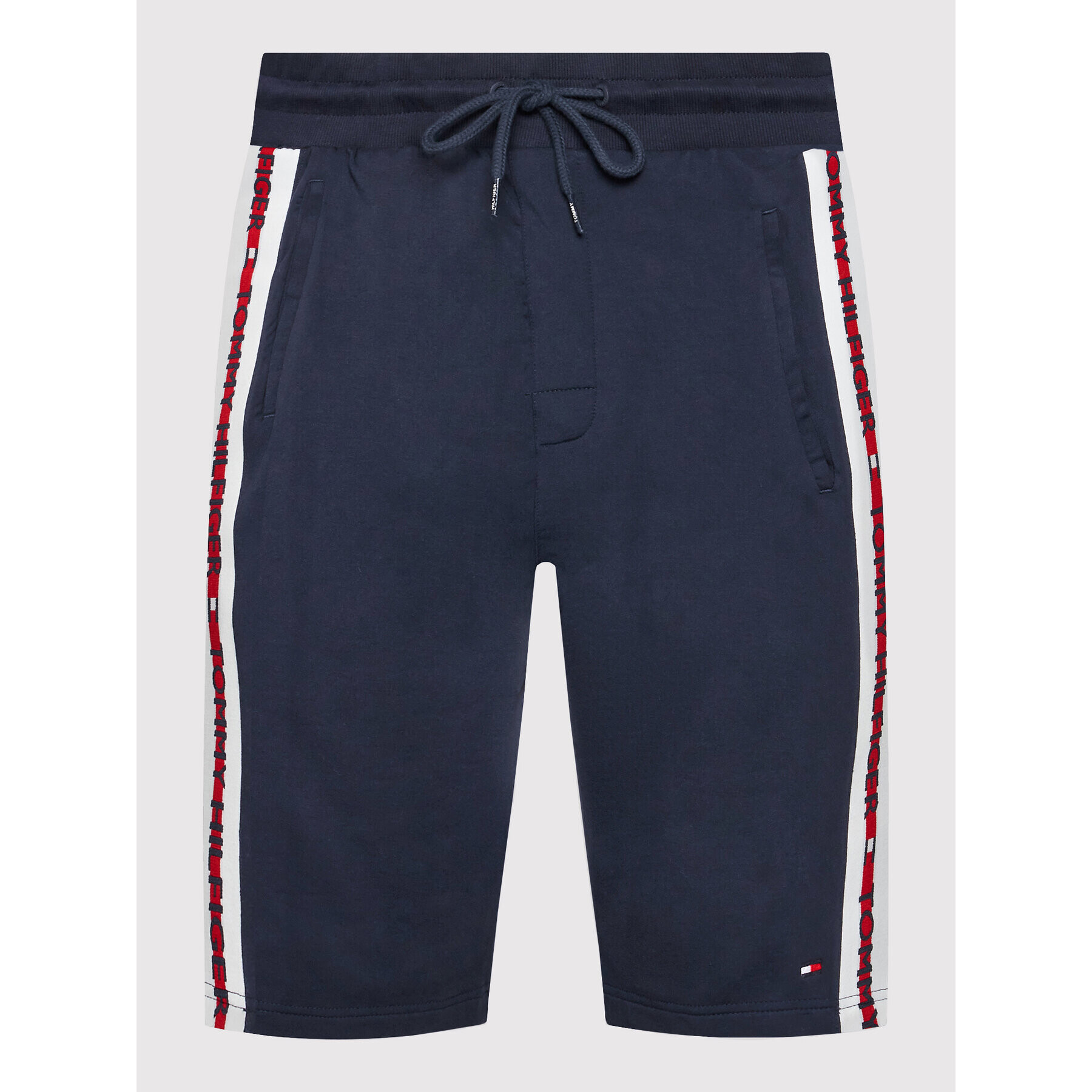 Tommy Hilfiger Pantaloni scurți sport Track UM0UM01938 Bleumarin Regular Fit - Pled.ro