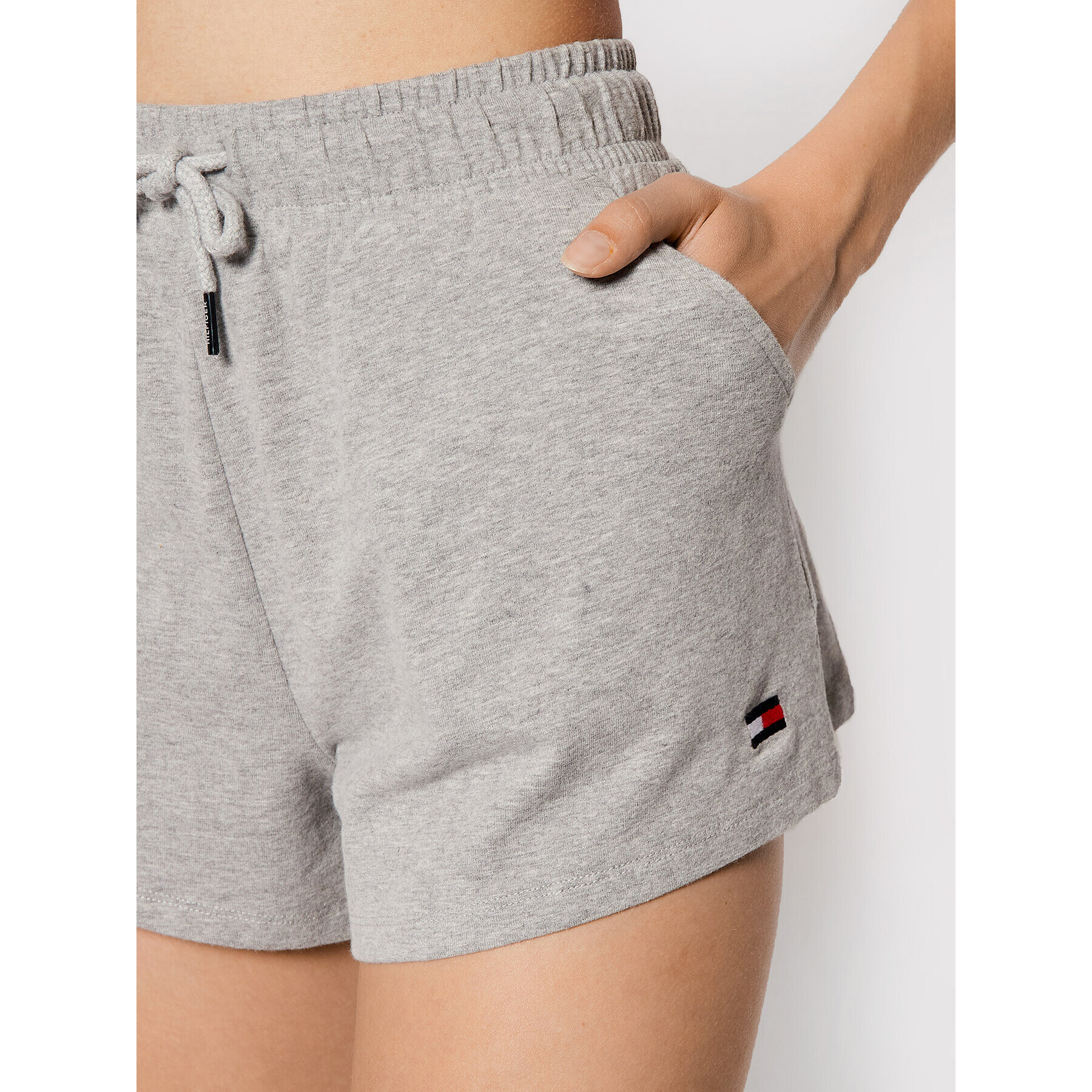 Tommy Hilfiger Pantaloni scurți sport UW0UW01351 Gri Regular Fit - Pled.ro