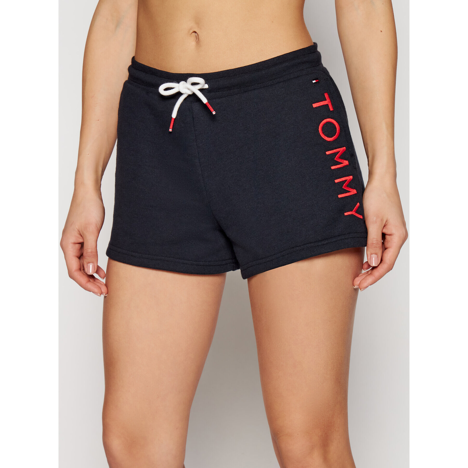 Tommy Hilfiger Pantaloni scurți sport UW0UW02869 Bleumarin Regular Fit - Pled.ro